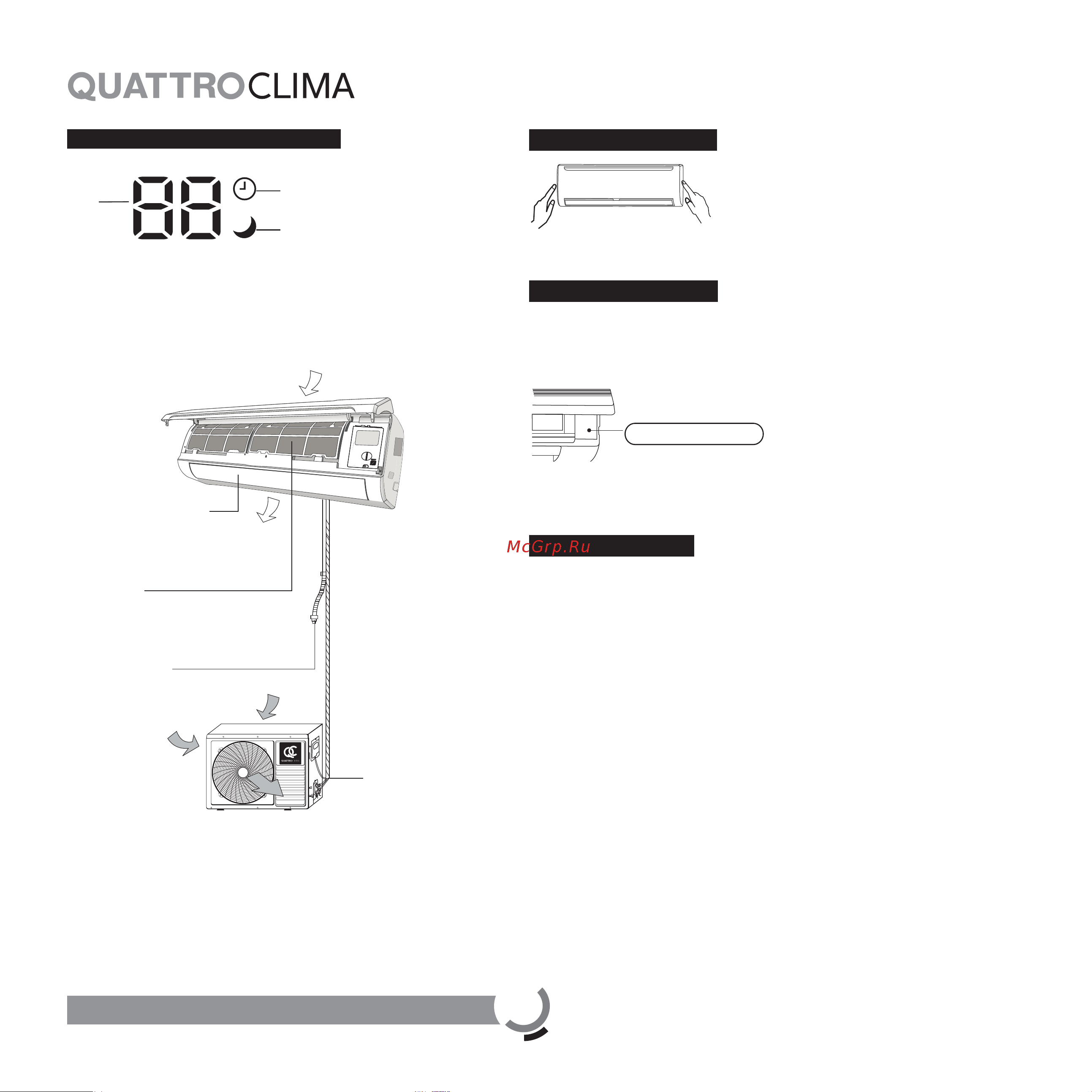 Quattroclima Bergamo QV-BE18WA/QN-BE18WA [12/48] Bergamo model