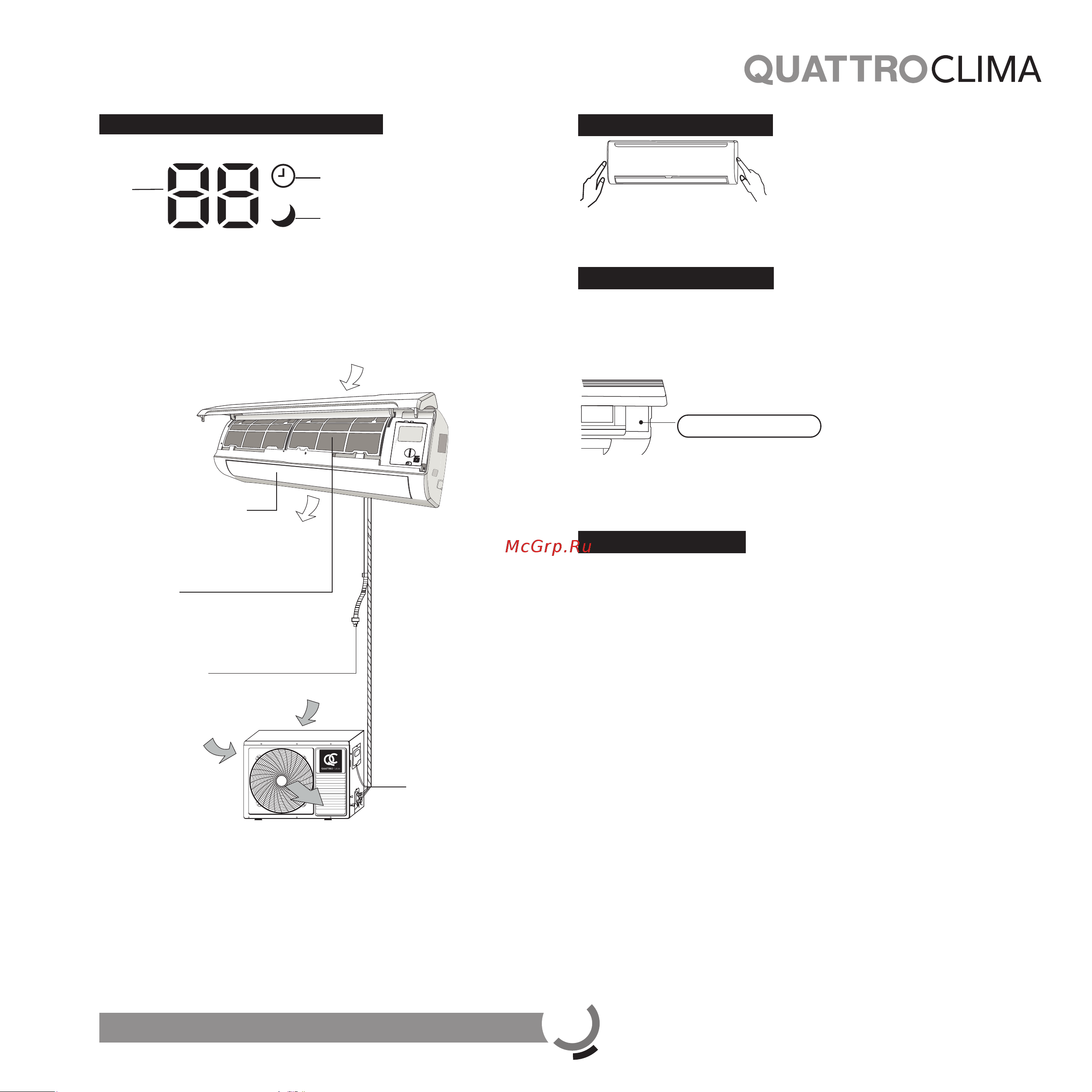 Quattroclima Monsone QV-M18WAE/QN-M18WAE [11/45] User s manual