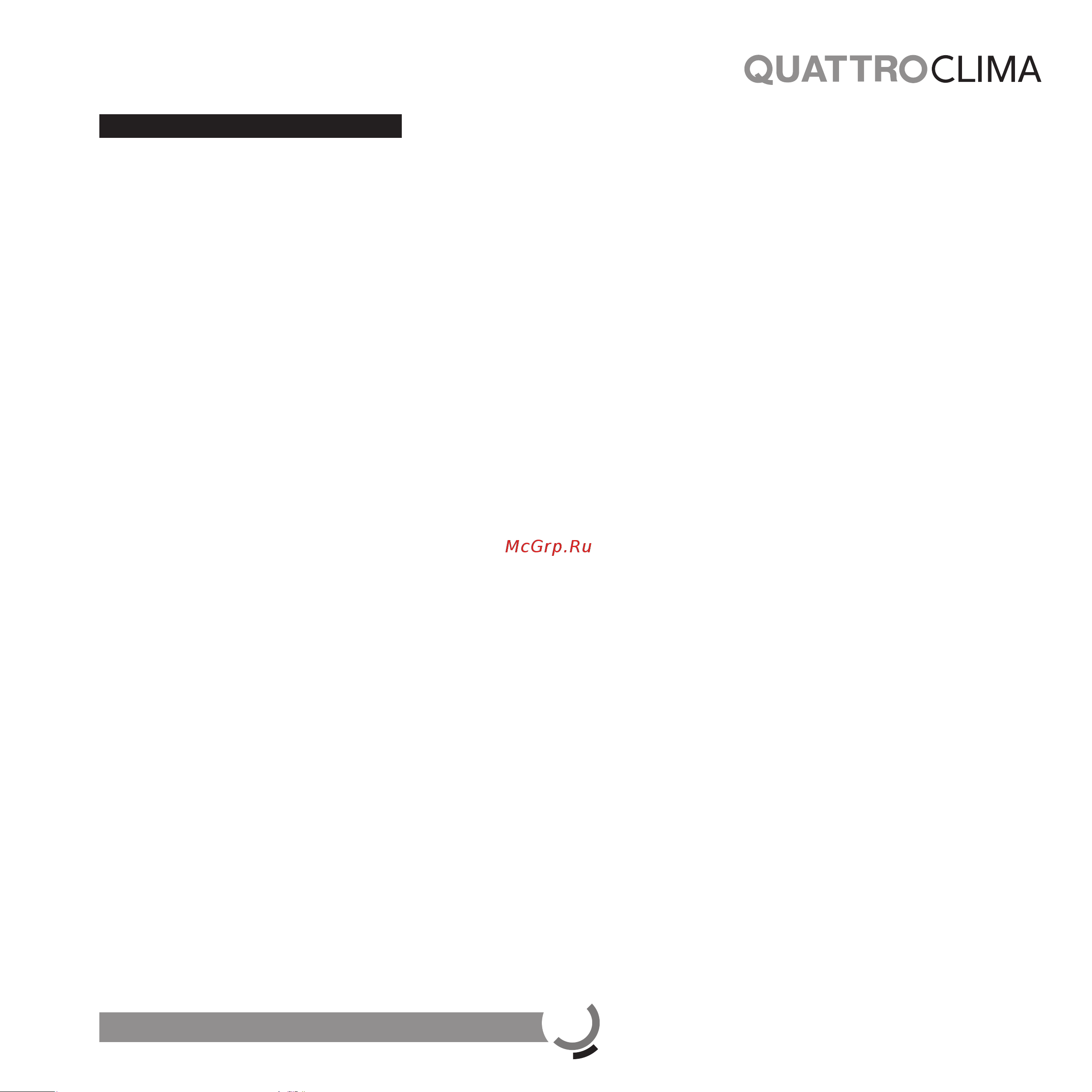 Quattroclima Vento QV-VN09WA/QN-VN09WA [3/48] User s manual
