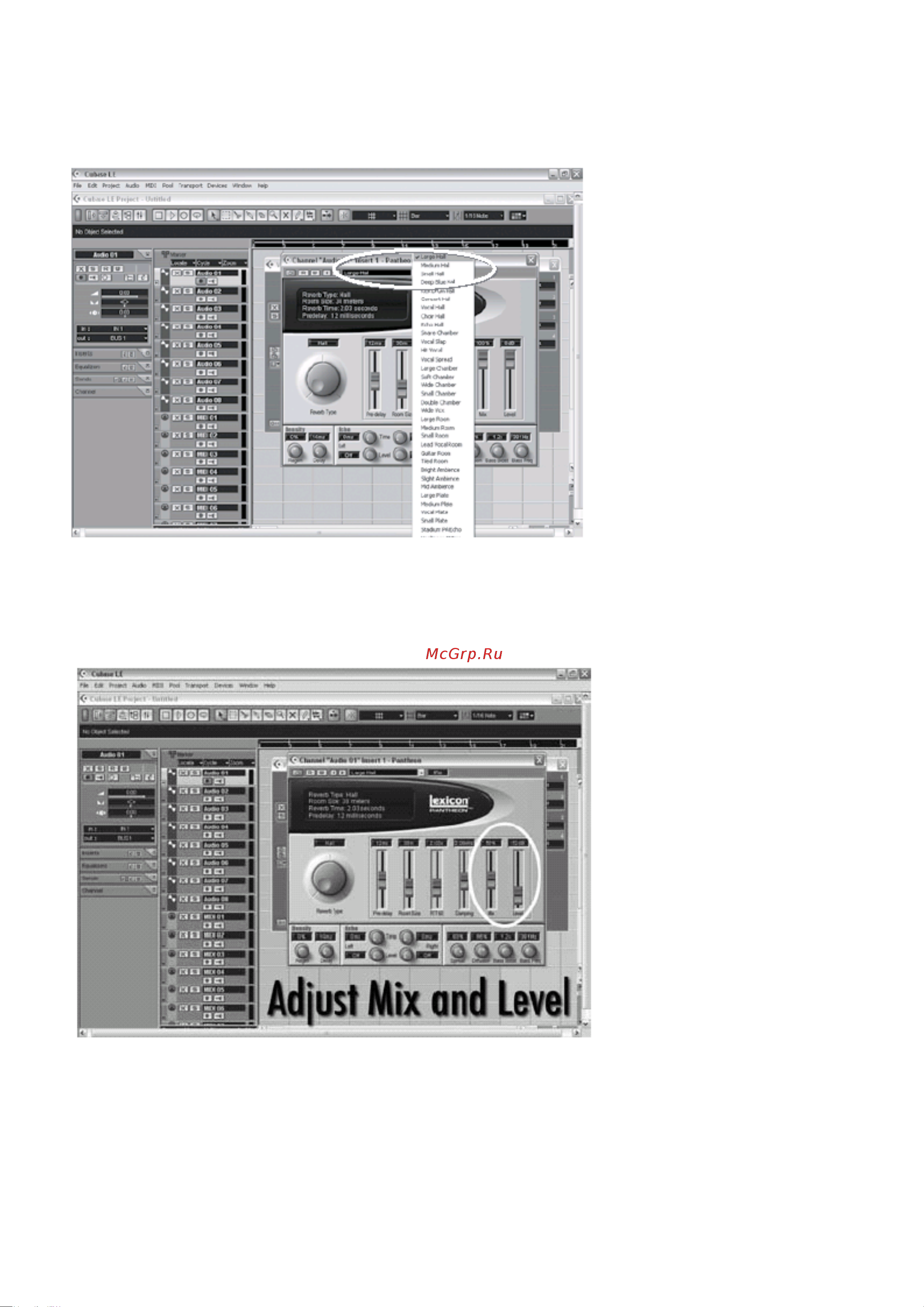 Lexicon LAMBDA [30/35] Adjust mix and level