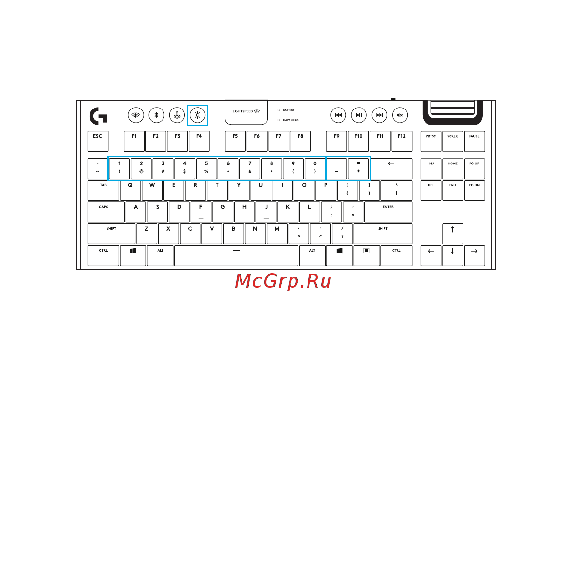 Logitech G915 (920-010117) (русская раскладка) [183/0] یزادرپرون یاهدرکلمع ديلک هحفص یاه یگژیو