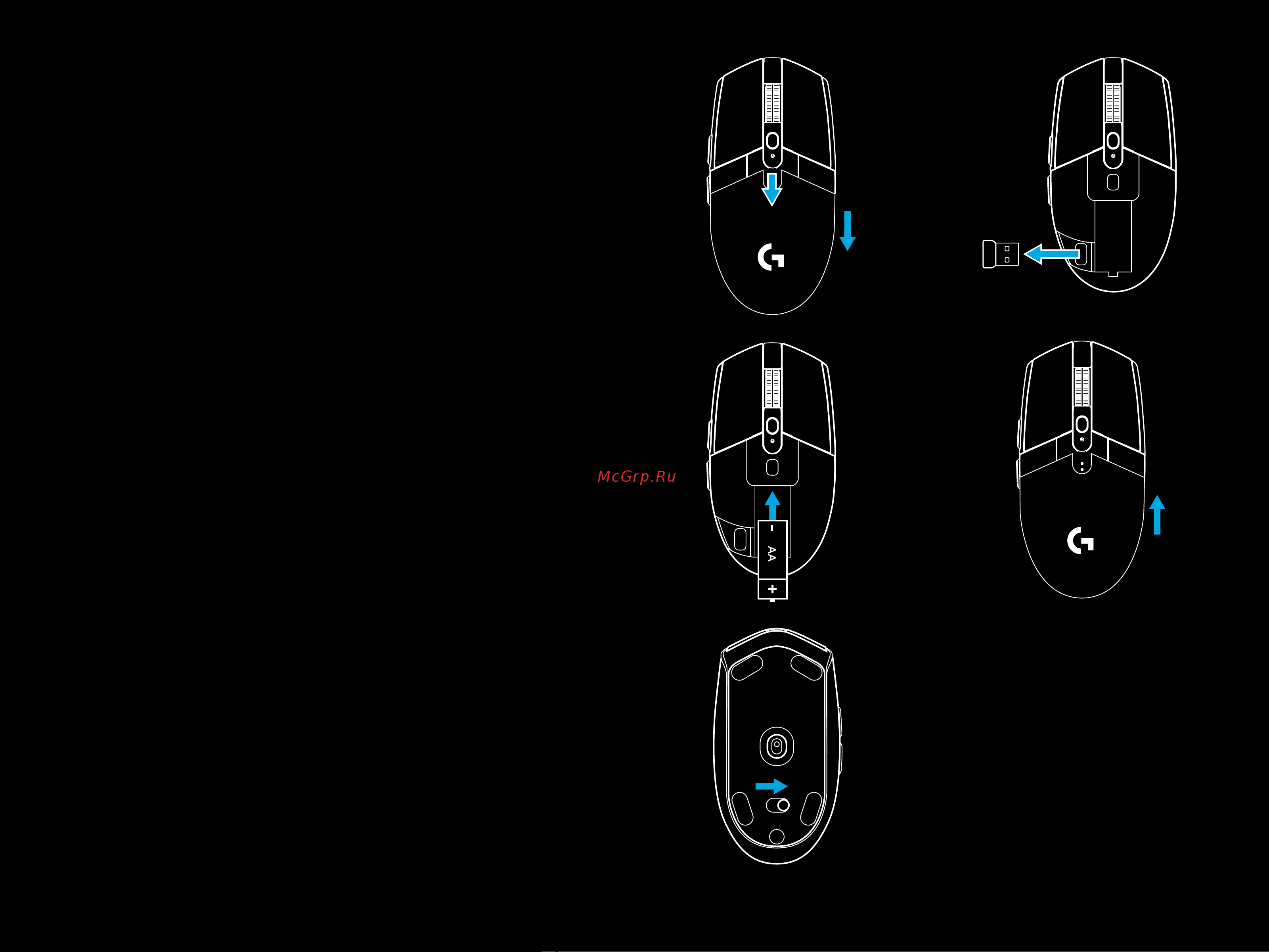 Logitech G305 Lightspeed KDA (910-006053) [3/8] Подготовка к работе
