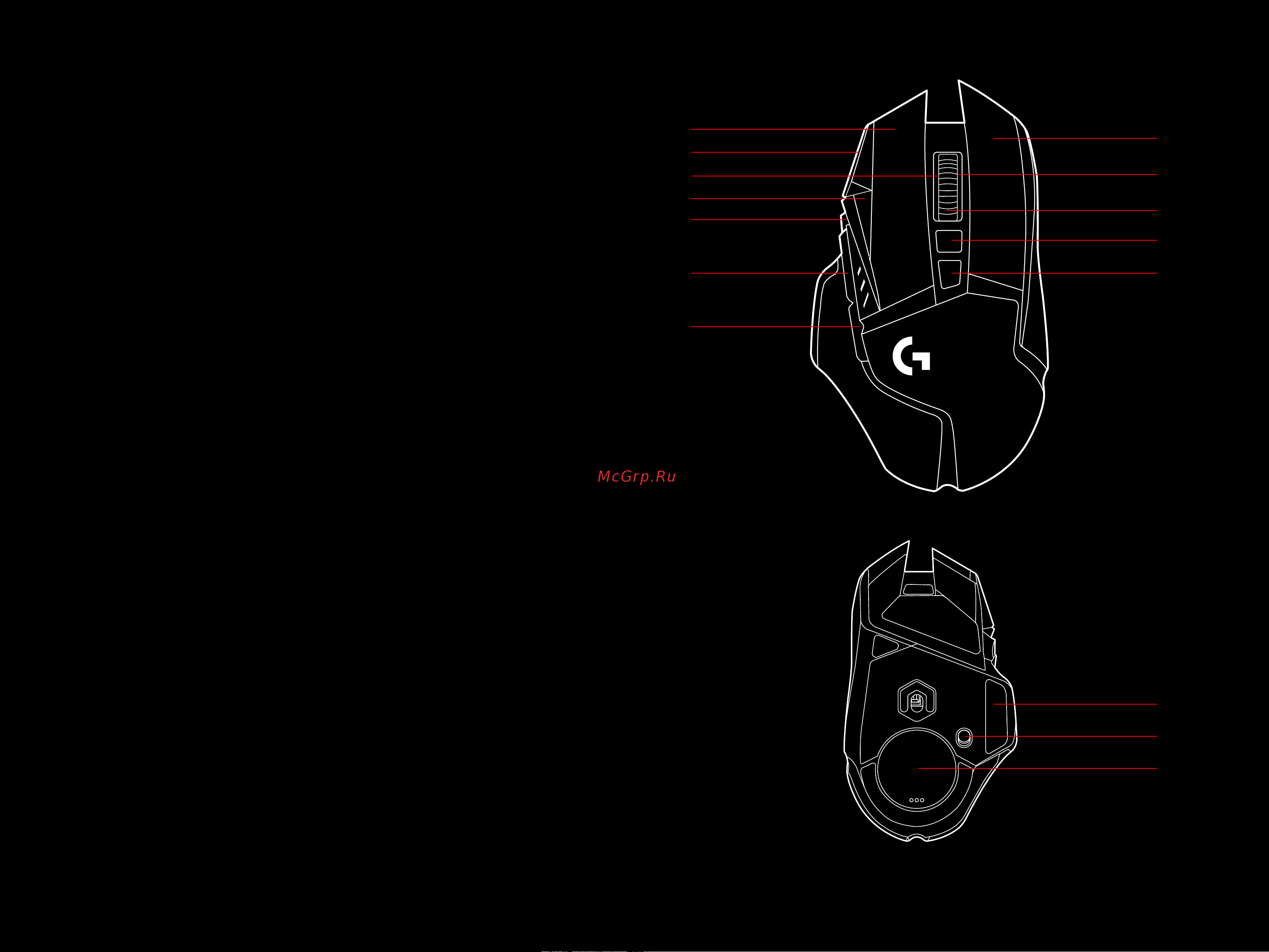 Logitech G502 SE HERO [5/10] Полностью программируемых кнопок