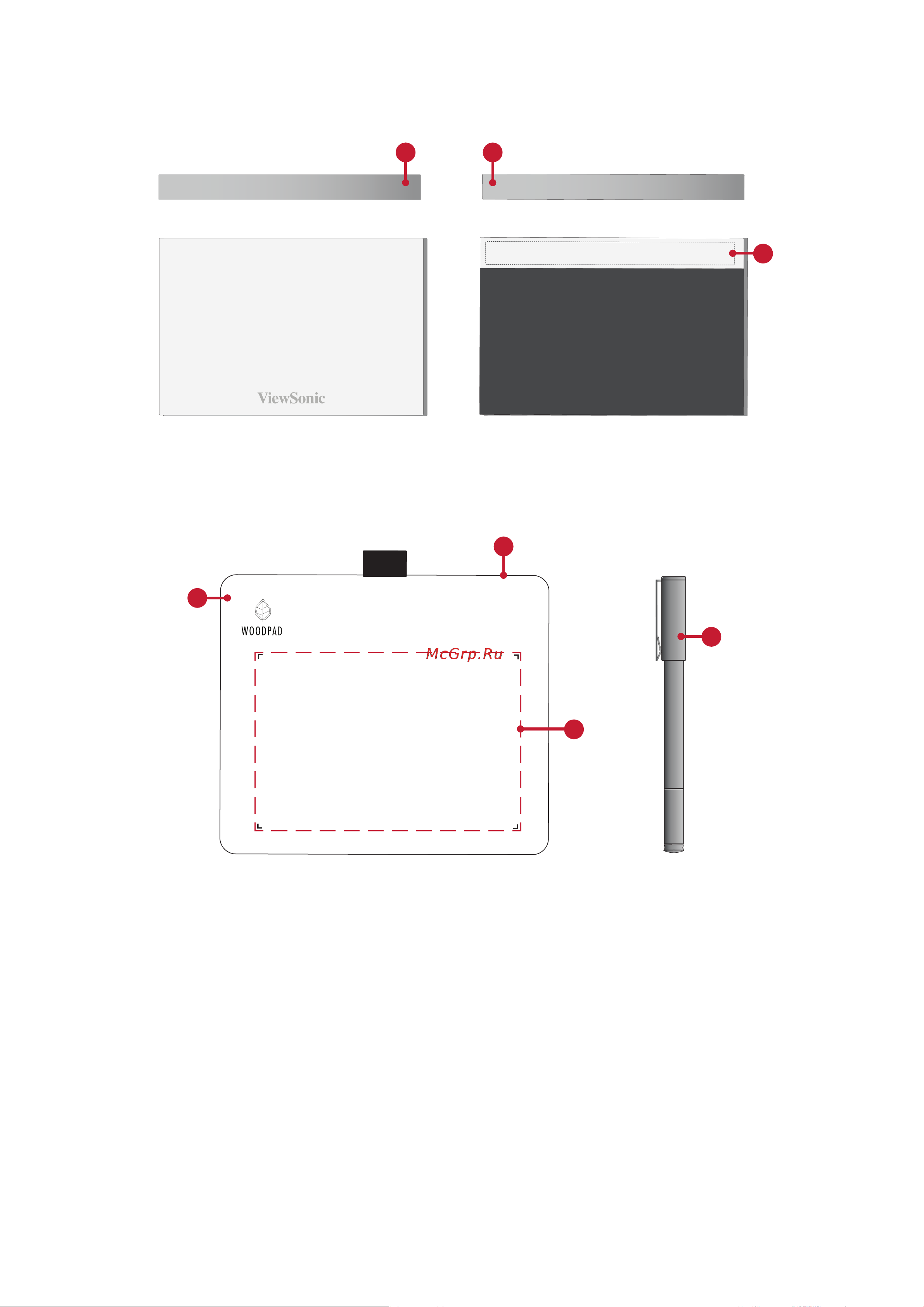 Viewsonic ViewBoard NotePad 7.5'' (PF0730-I0WW) [7/27] Описание изделия