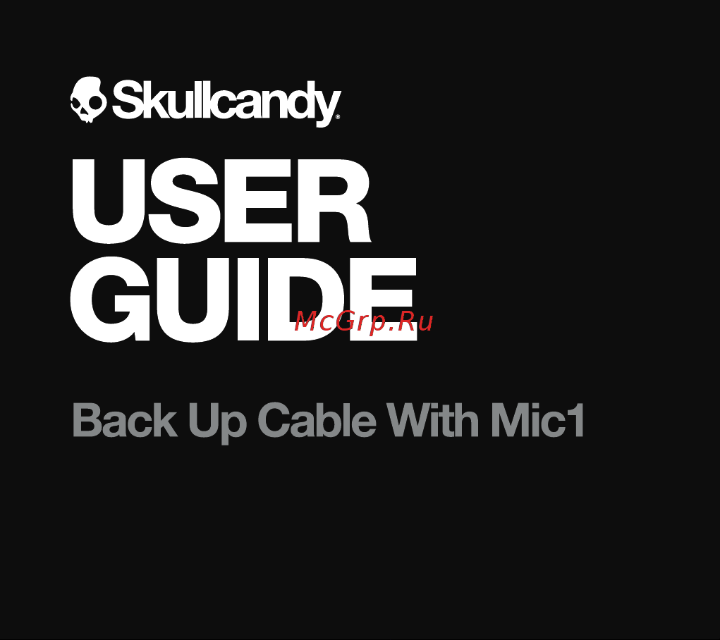 Skullcandy CRUSHER W/ANC черные (S6CPW-M448) [22/37] User guide