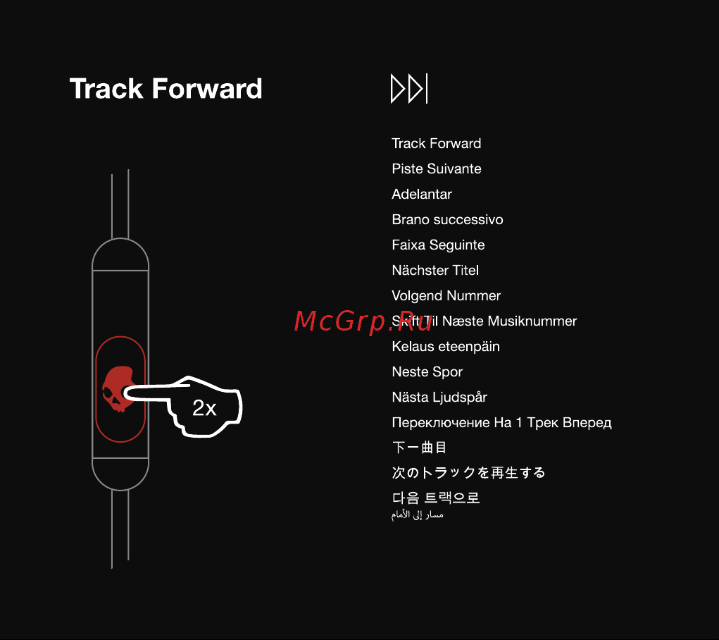 Skullcandy CRUSHER W/ANC черные (S6CPW-M448) [27/37] Track forward