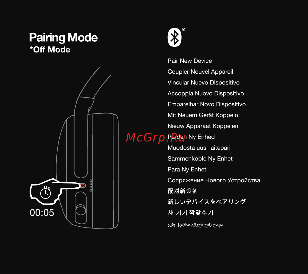 Skullcandy CRUSHER W/ANC черные (S6CPW-M448) [3/37] Pairing mode