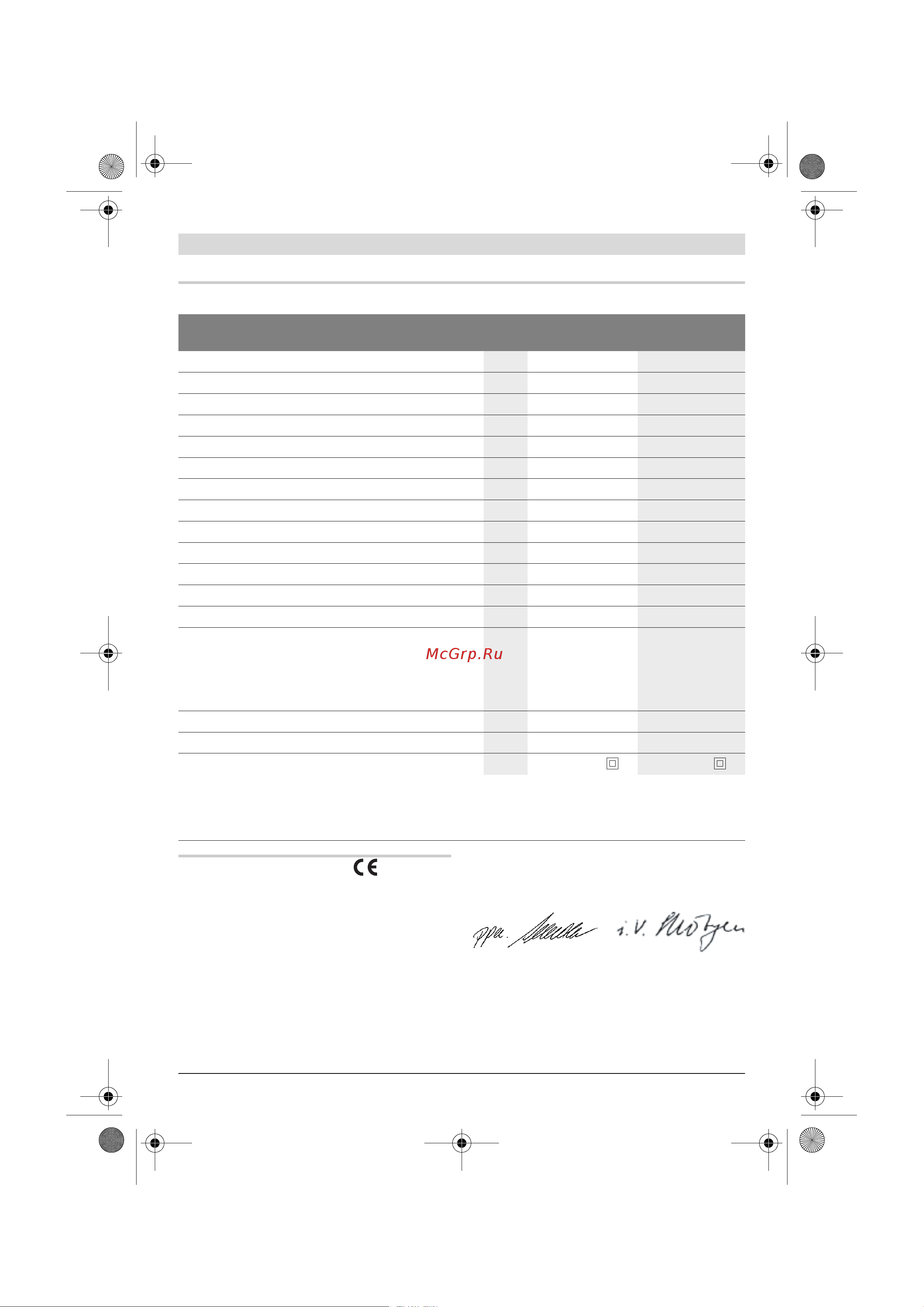 Bosch GSB 16 RE Professional (060114E500) [10/229] Konformitätserklärung