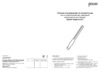 Gauss GFL801 8W 500Lm Li-ion 2100mAh Инструкция по эксплуатации