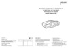 Gauss GFL406 5W 180lm Li-ion 500mAh LED 1/12/72 Инструкция по эксплуатации