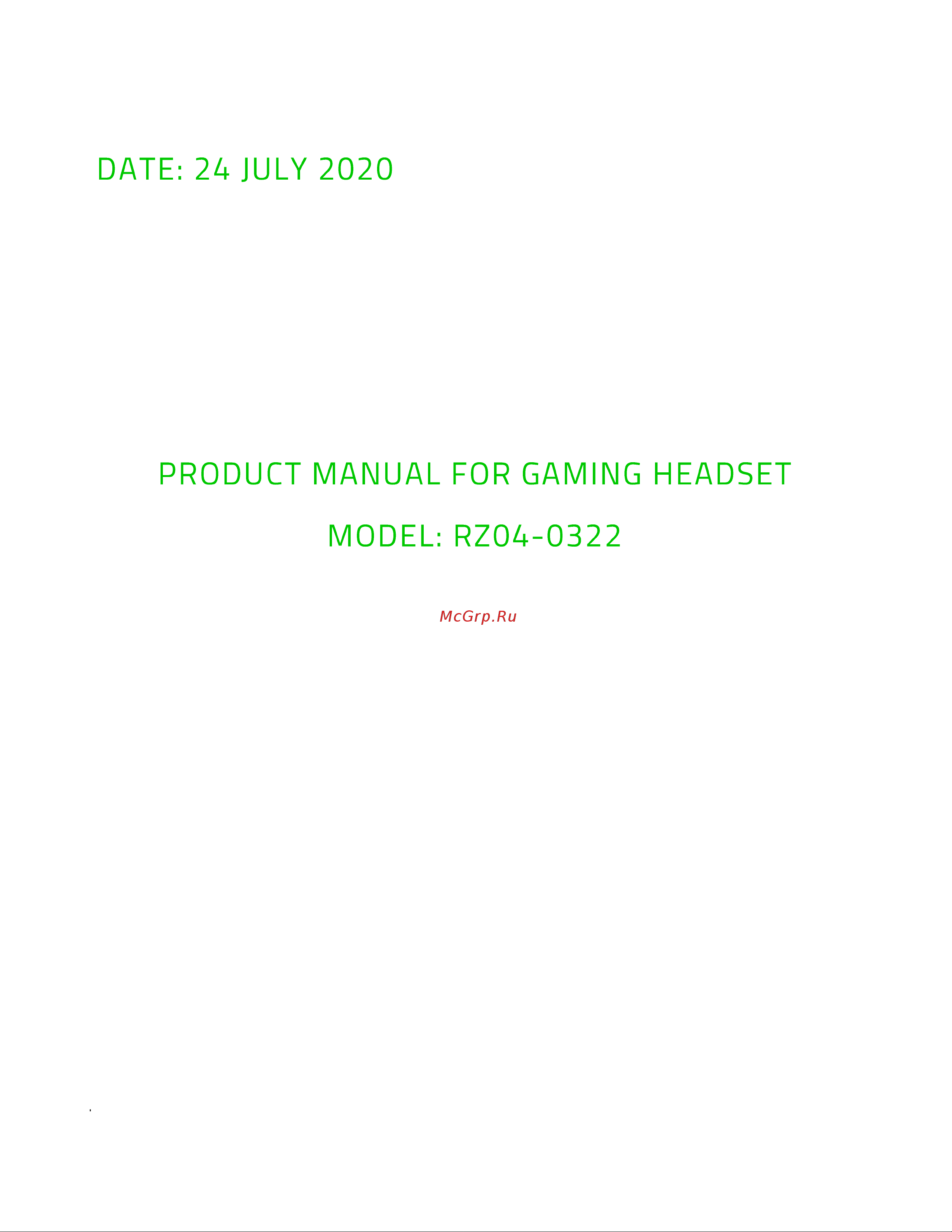 Razer Blackshark V2 Pro R.Six Ed.(RZ04-03220200-R3M1 ) Инструкция по эксплуатации онлайн