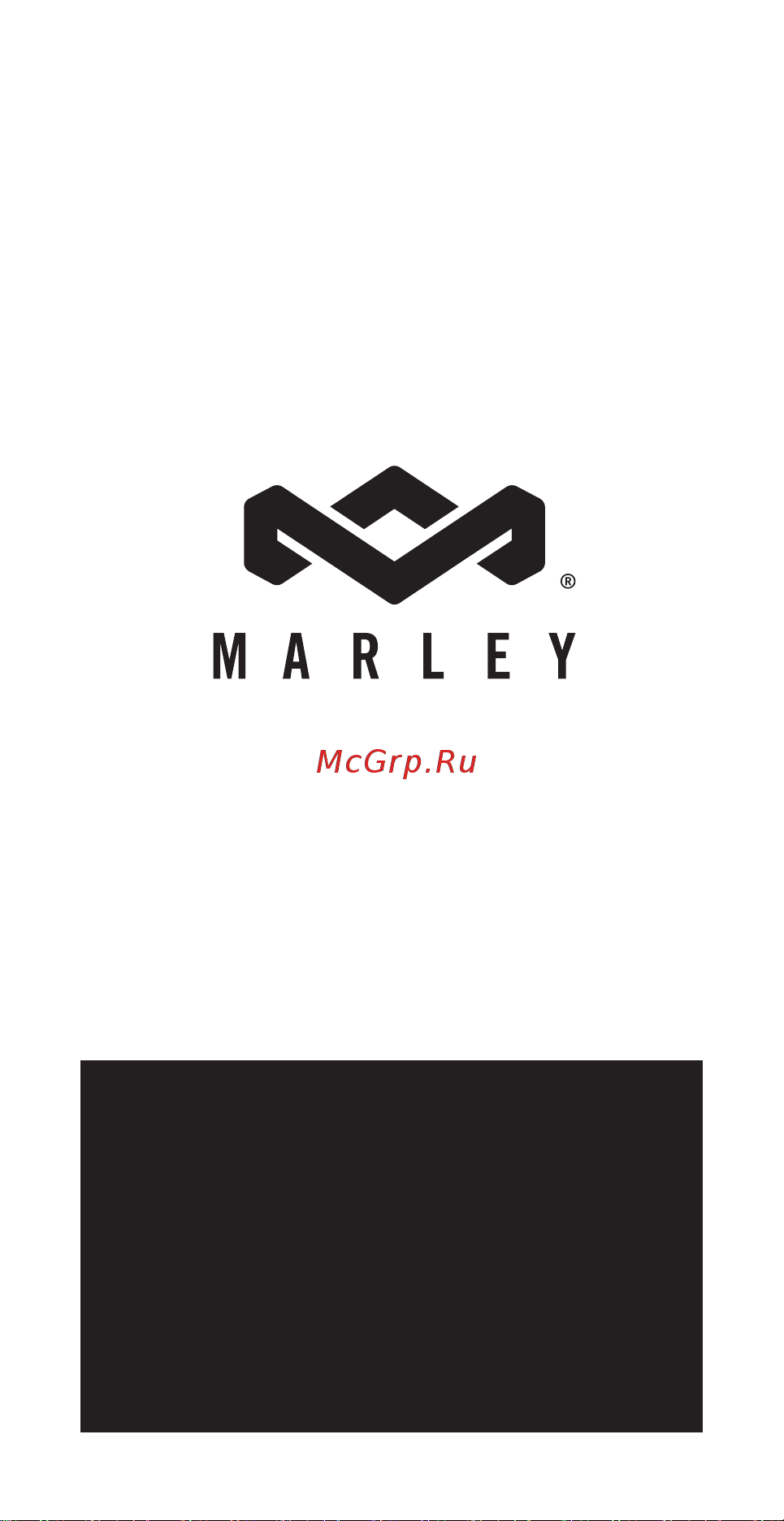 Marley Positive Vibration XL ANC (EM-JH151-SB) Инструкция по эксплуатации онлайн