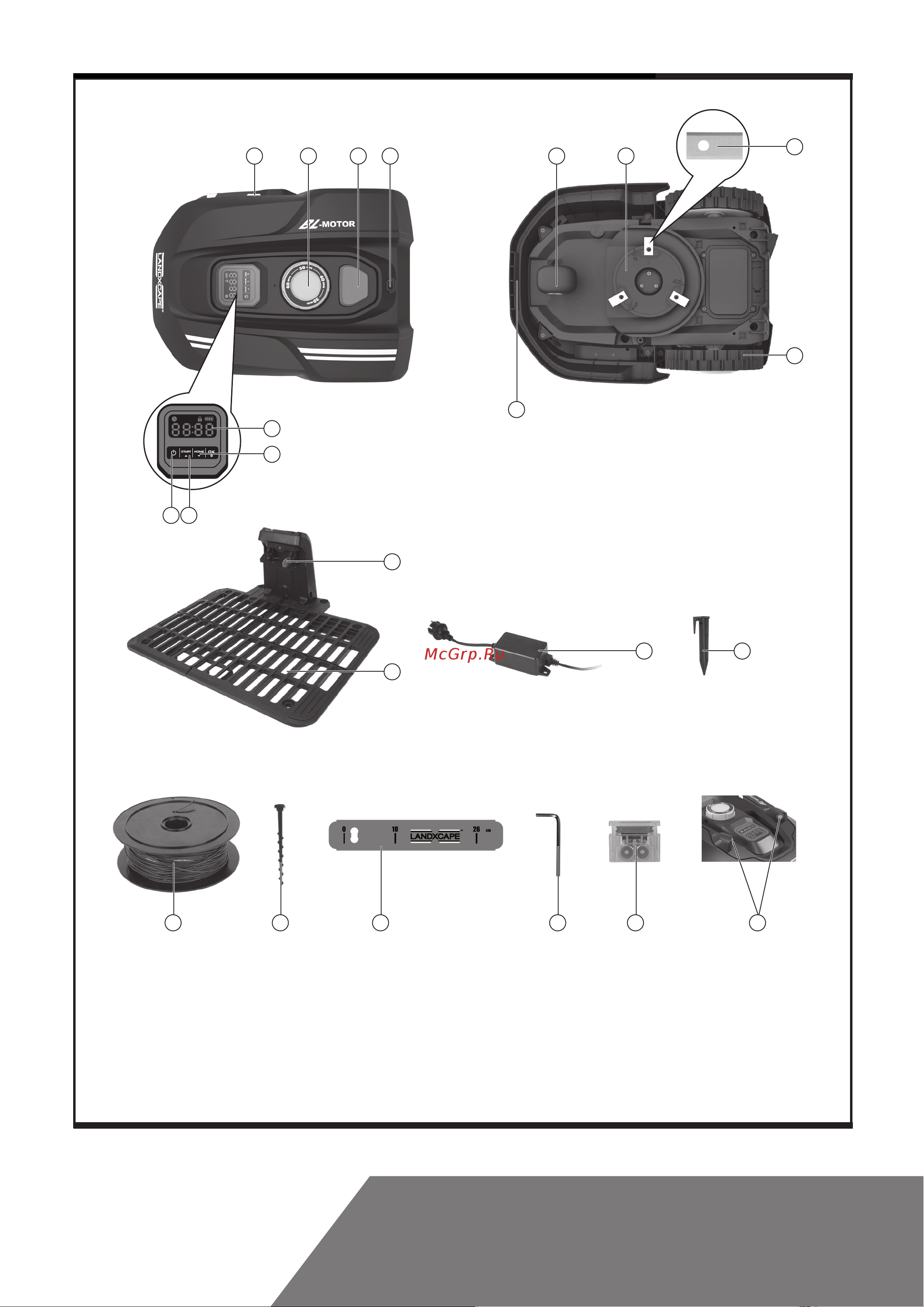 Worx LX790 [2/25] The picture is only for reference это изображение приведено только для справки