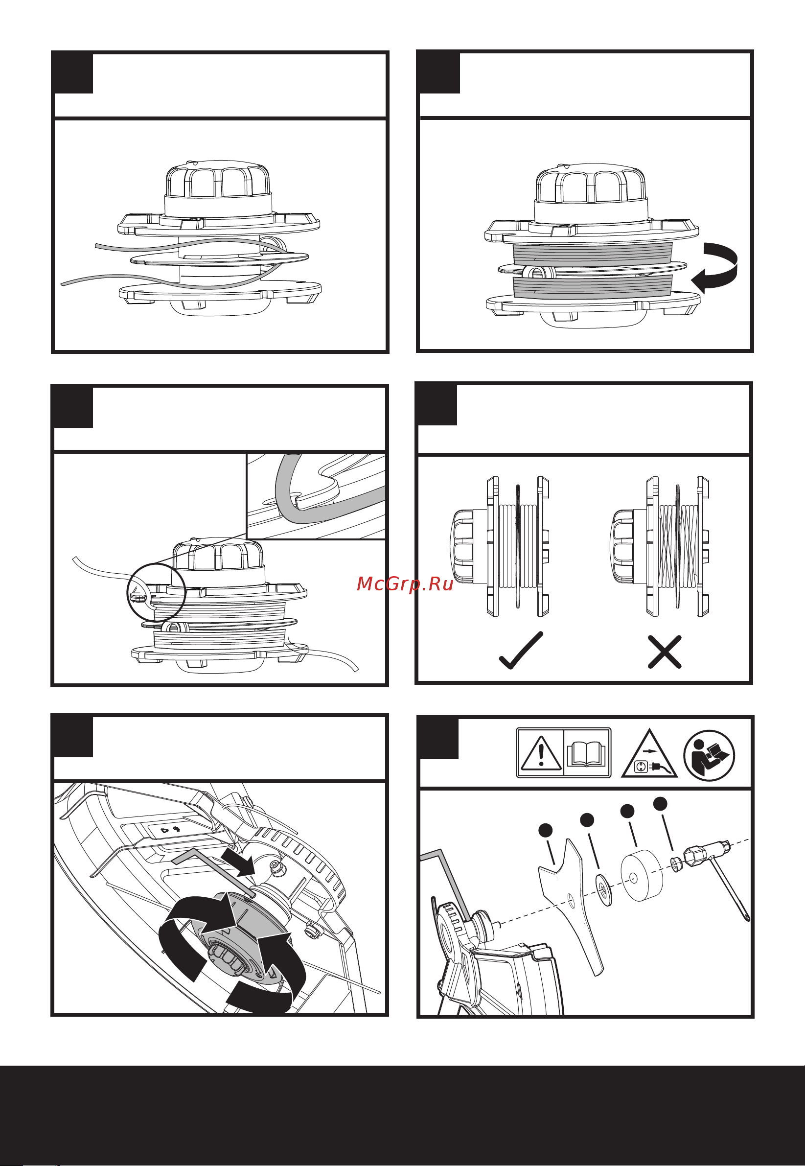 Worx WG111E Инструкция по эксплуатации онлайн [5/20] 640240