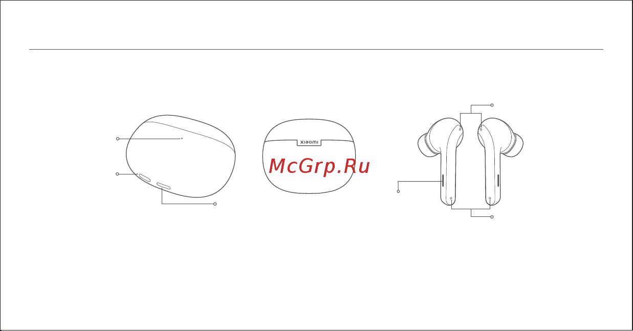 Xiaomi Buds 3 White (BHR5526GL) [3/13] Зарядный футляр наушники