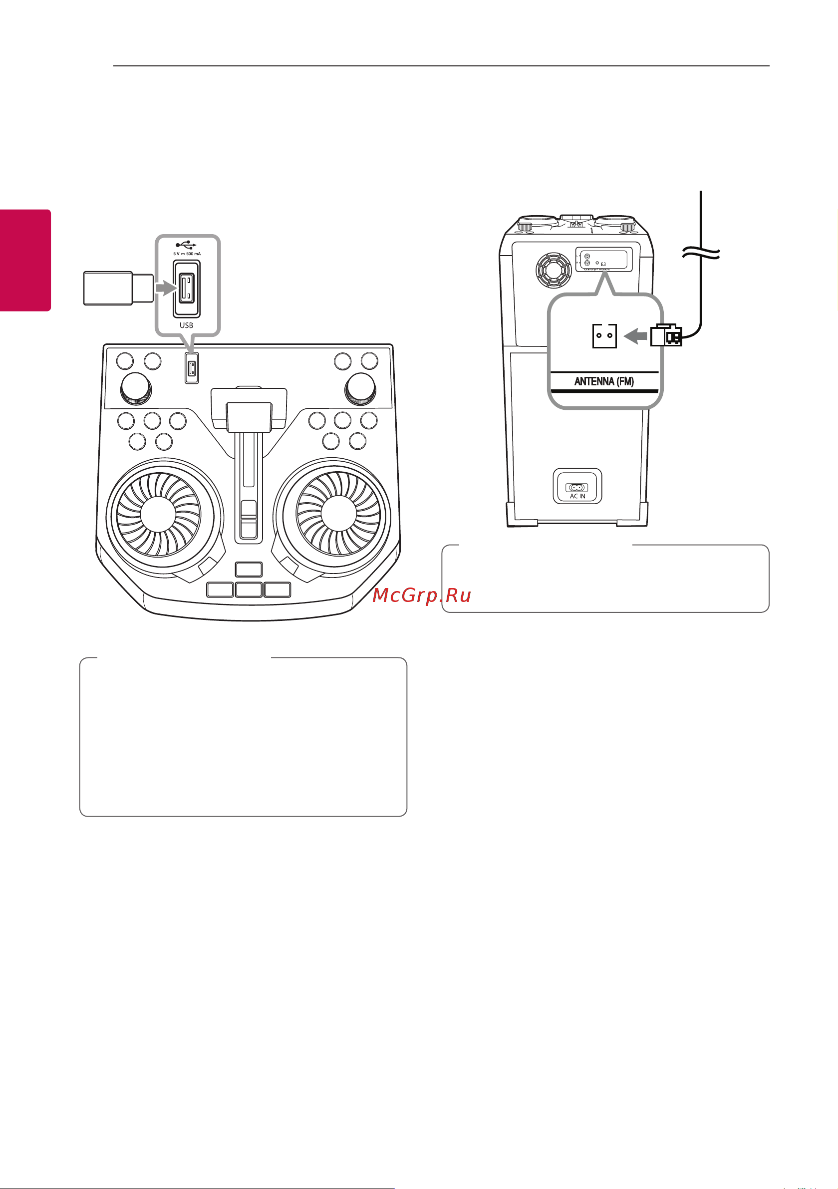 LG XBOOM OK65 [16/49] Подключение устройств usb