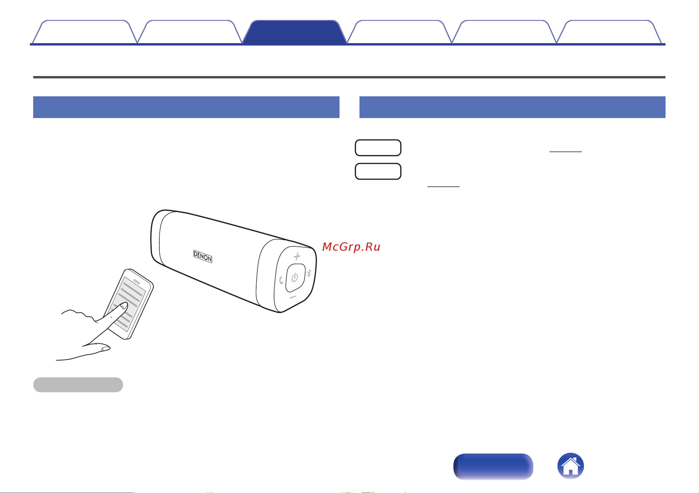 Denon Envaya DSB250 Grey [15/42] Работа функции bluetooth