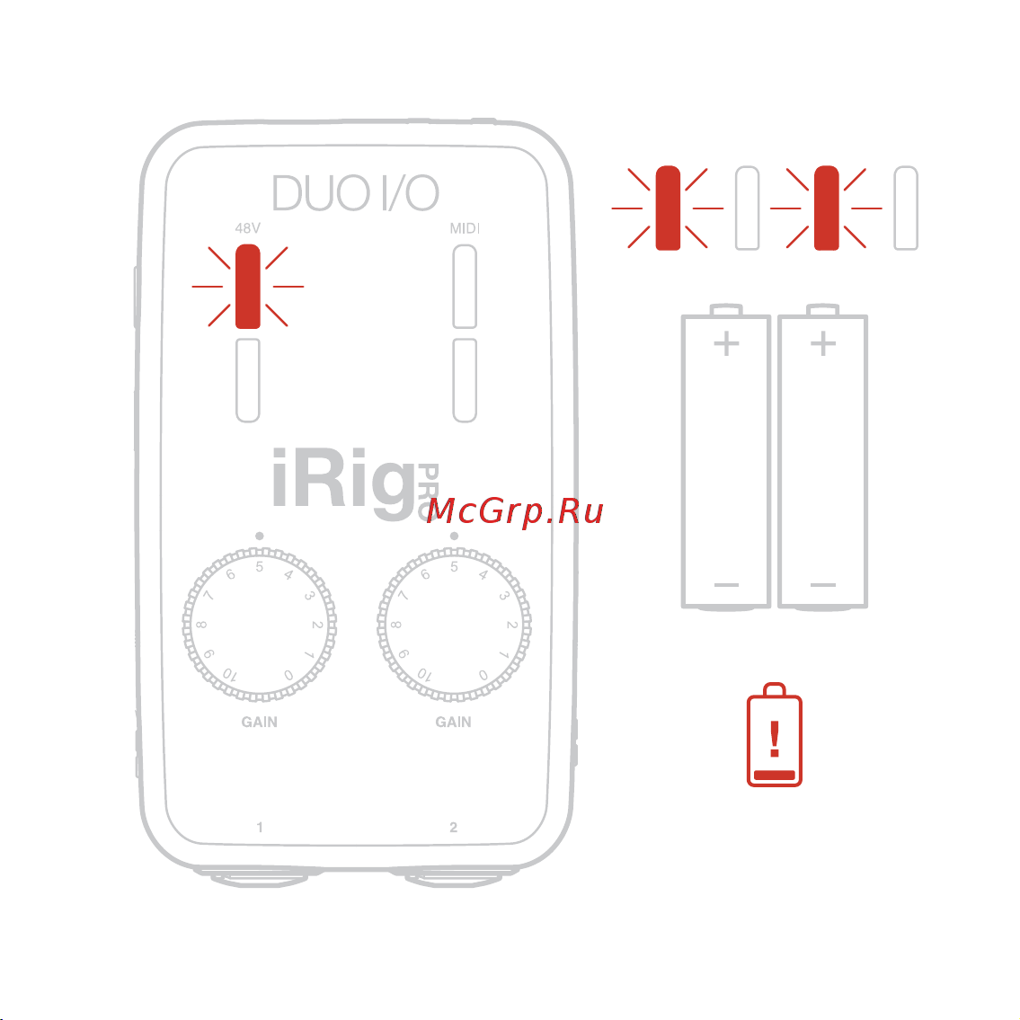 Ik Multimedia iRig Pro DUO I/O (IP-IRIG-PRODUOIO-IN) Инструкция по эксплуатации онлайн [16/20] 641959