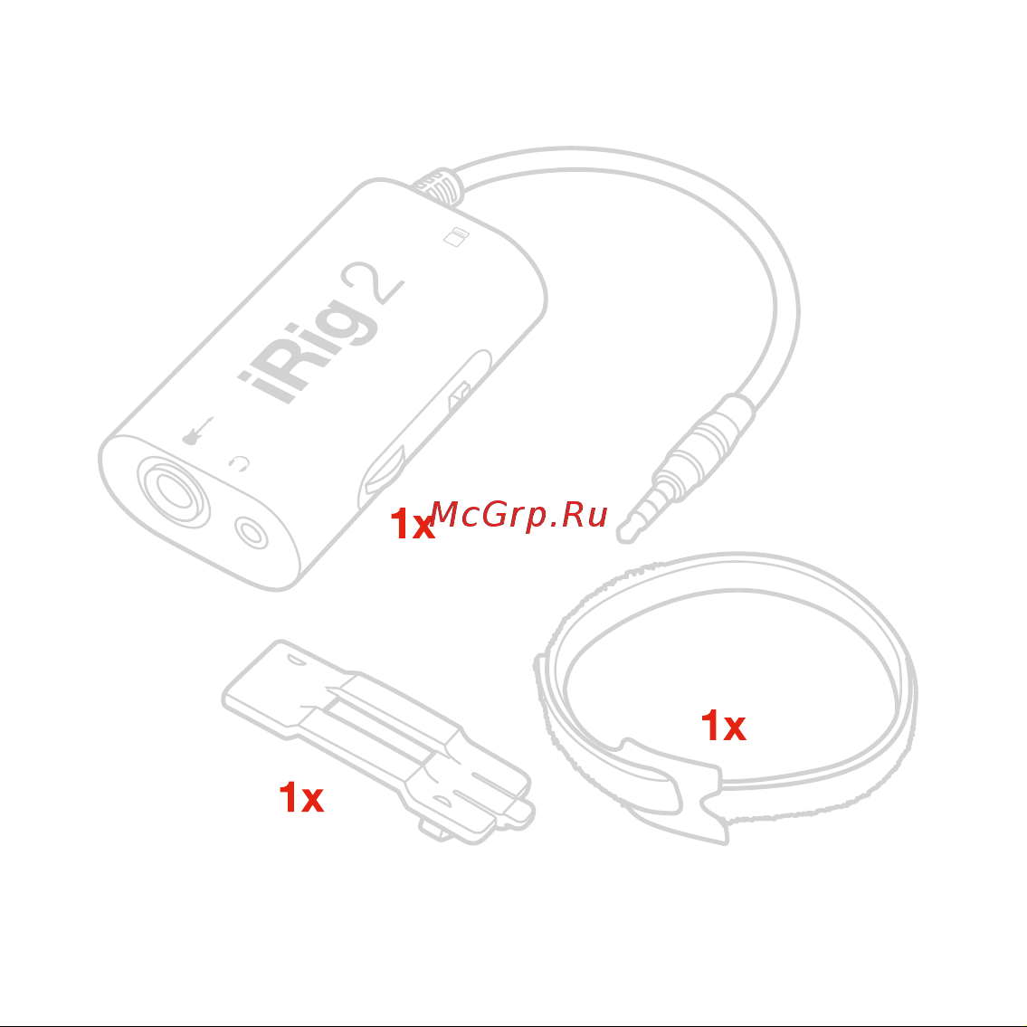 Ik Multimedia iRig 2 (IP-IRIG2-PLG-IN) Инструкция по эксплуатации онлайн [3/20] 641965