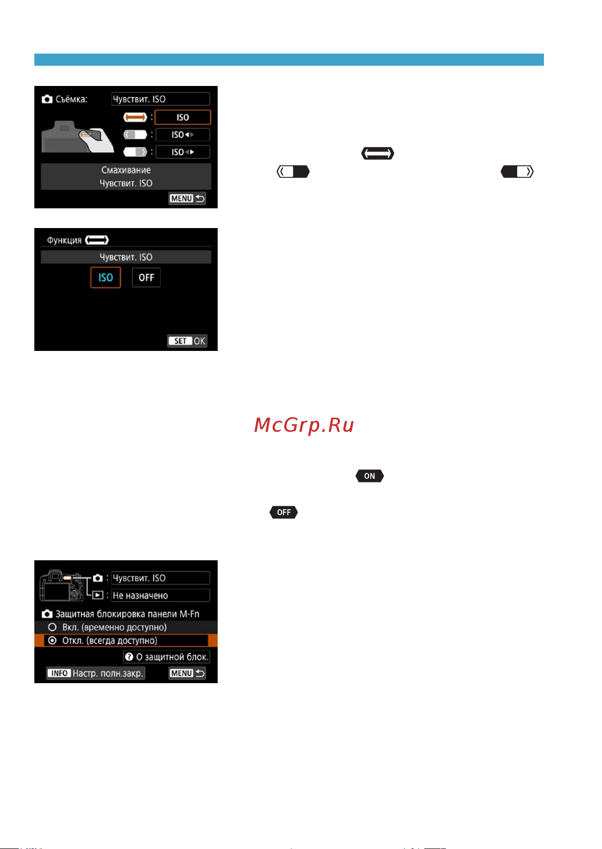 Canon EOS R Body [562/644] Z z защитная блокировка панели m fn
