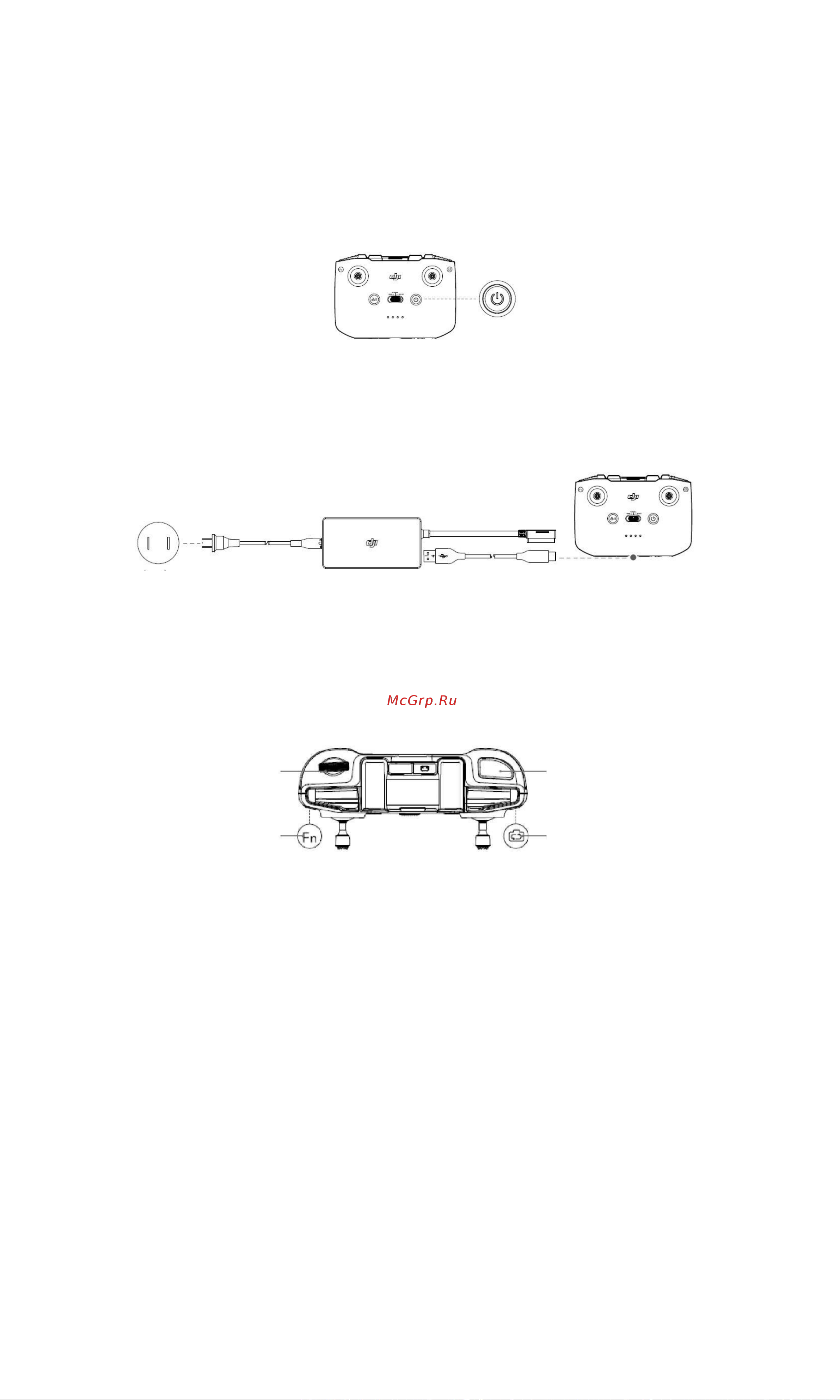 DJI AIR 2S Grey [42/60] Использование пульта дистанционного управления