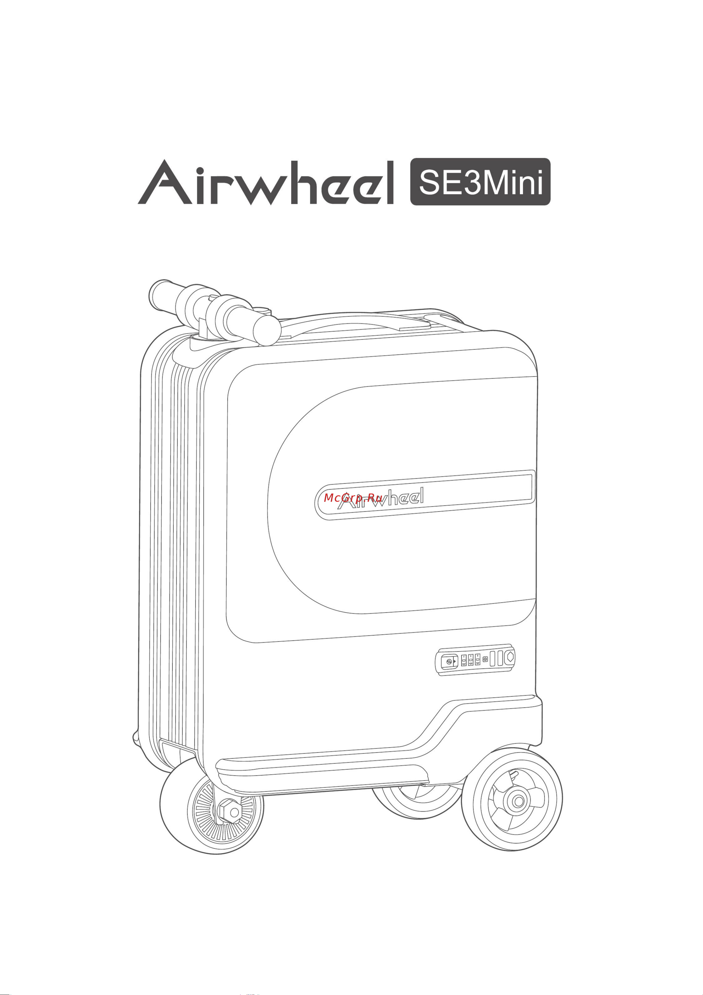 Airwheel SE3 mini Silver (SE3SNQE201230) Инструкция по эксплуатации онлайн