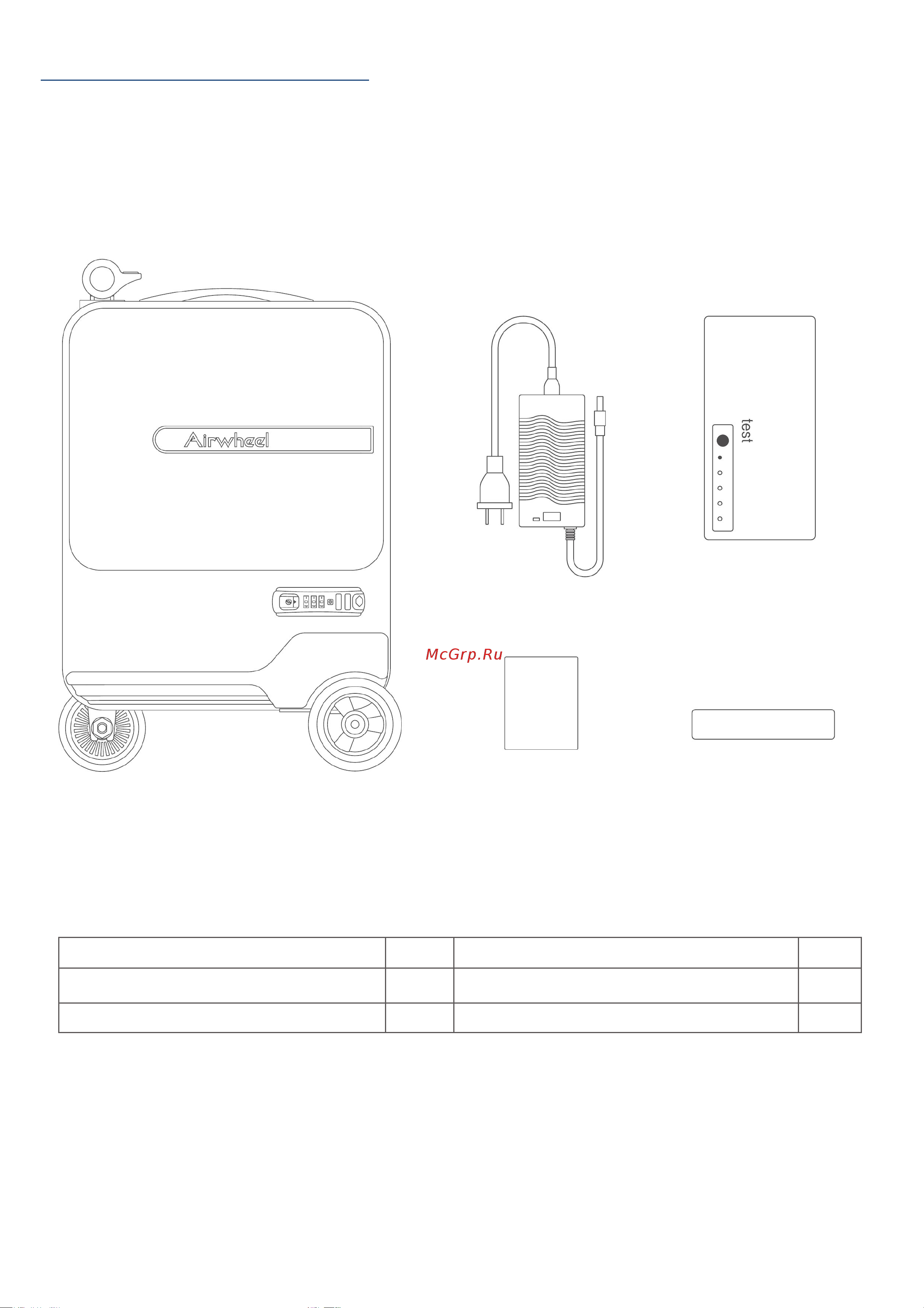 Airwheel SE3 mini Silver (SE3SNQE201230) [2/9] Комплектация se3mini