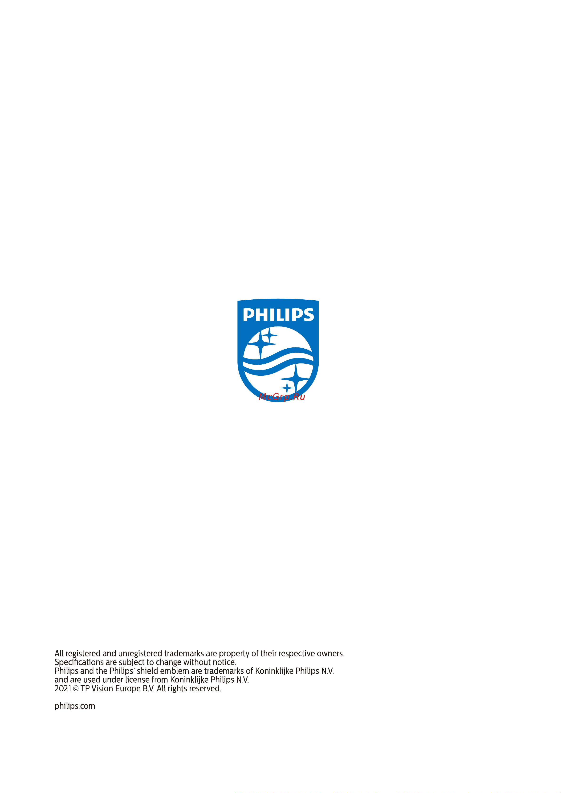 Philips The One 58PUS8506/60 Инструкция по эксплуатации онлайн [99/99] 642261