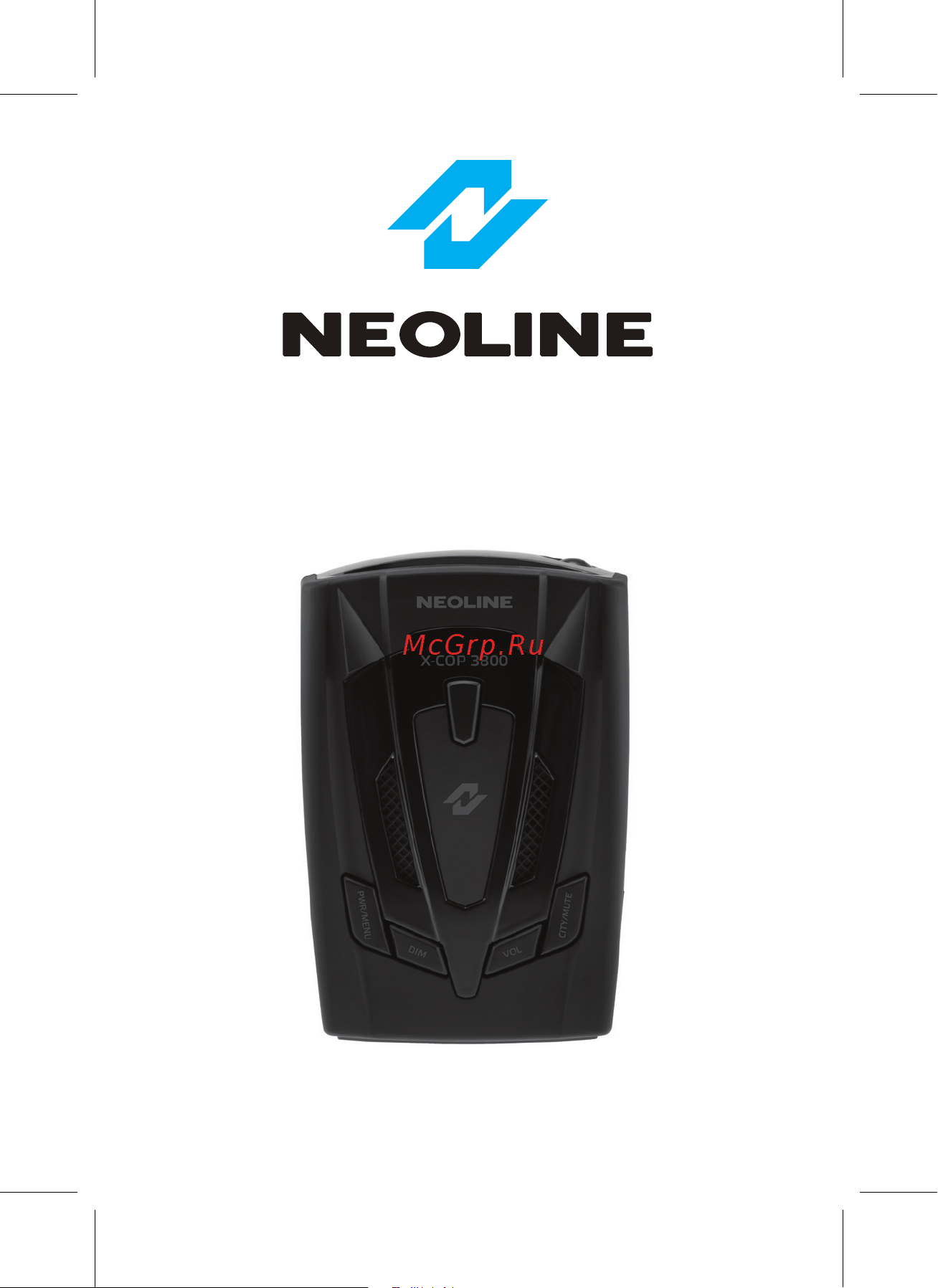 Neoline X-COP 3800 Инструкция по эксплуатации онлайн