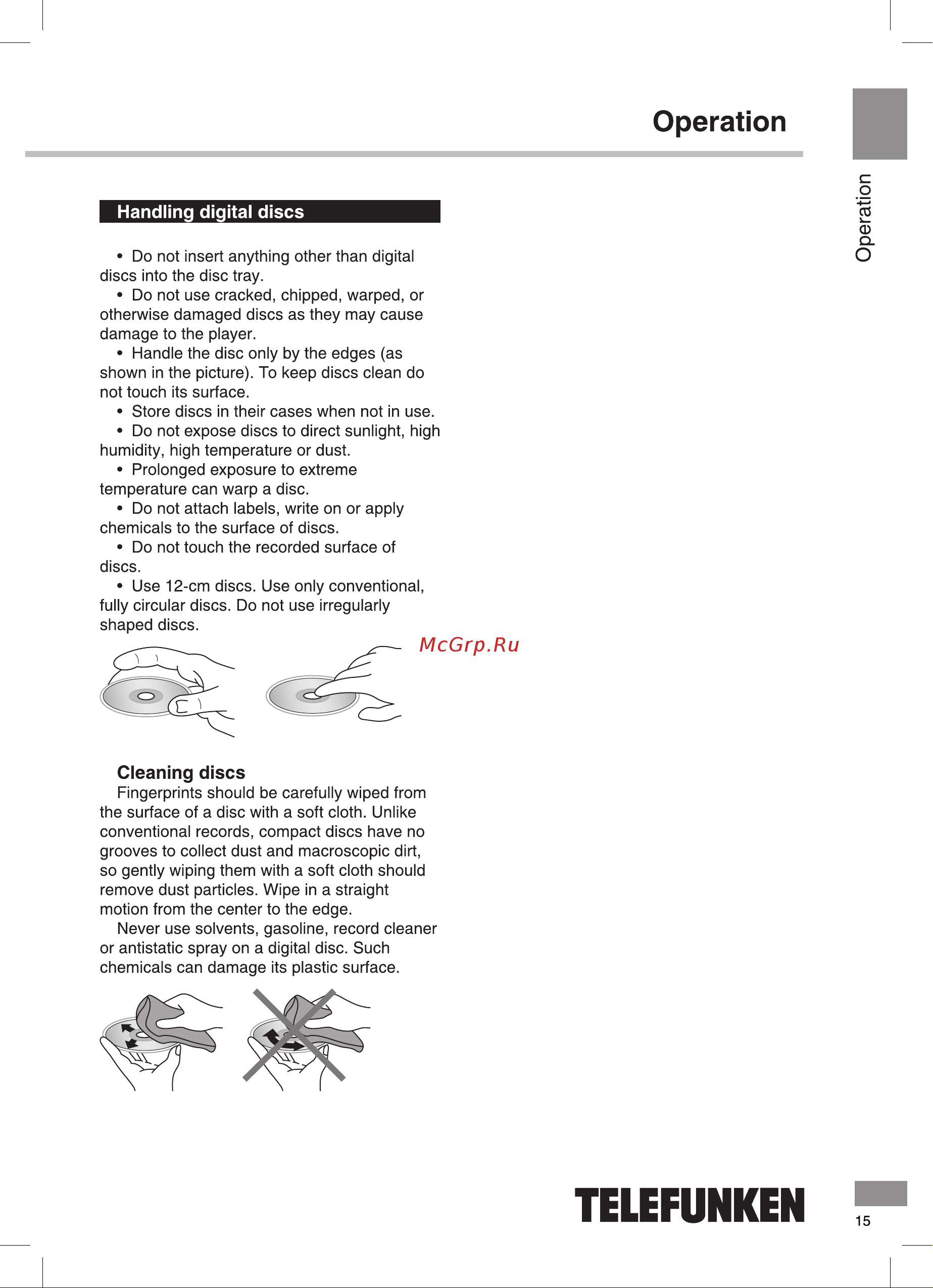 Telefunken TF-DVD5103 Black [15/40] Telefunken