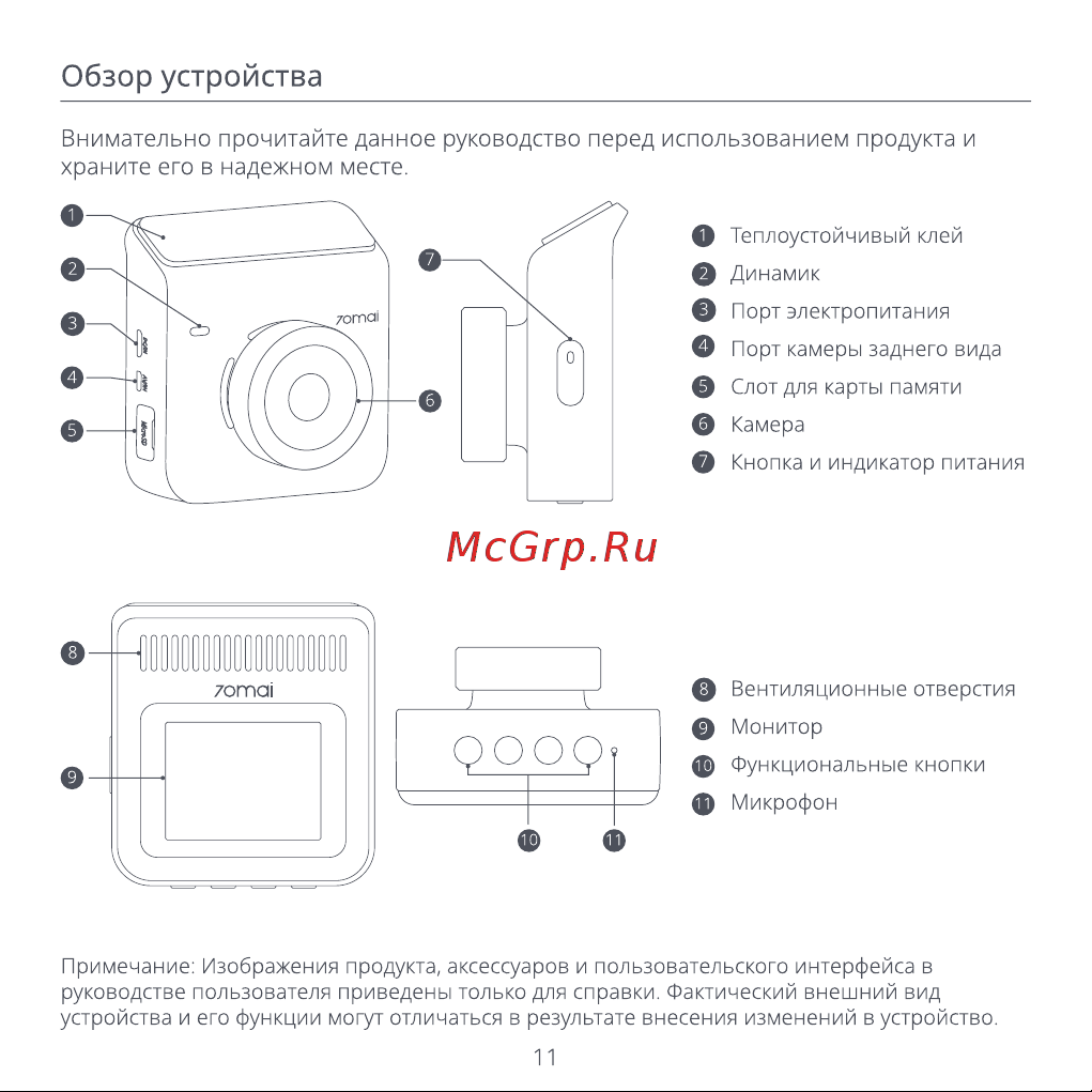 70mai Dash Cam A400 Grey [13/76] Очиии