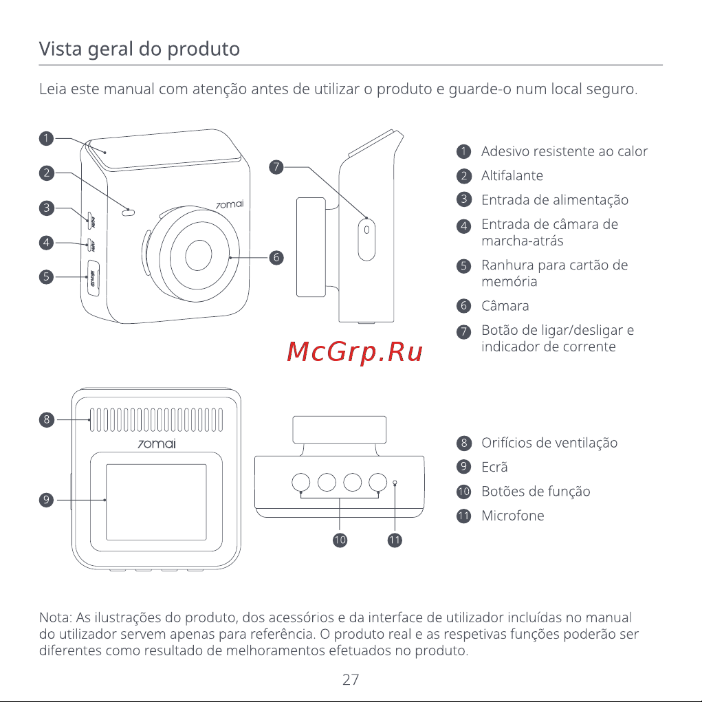 70mai Dash Cam A400-1 Grey [29/76] Vista geral do produto