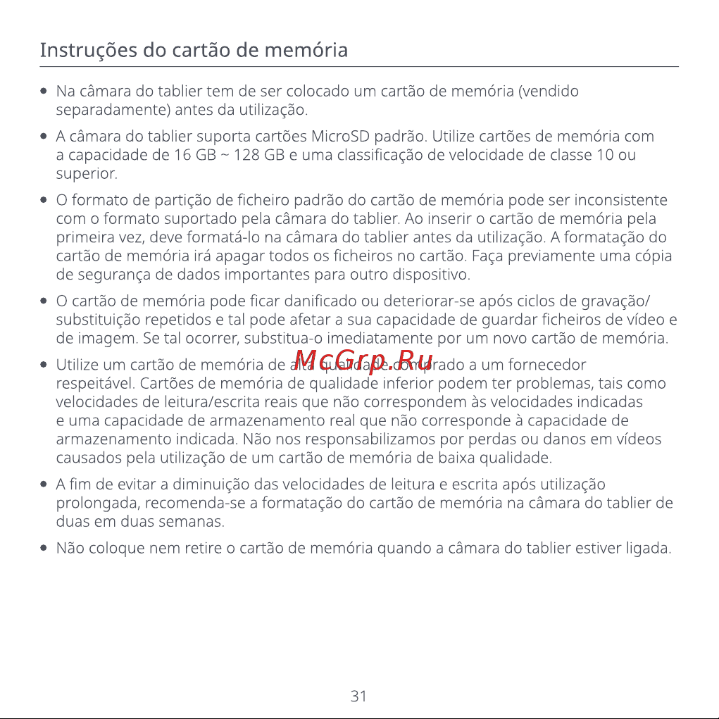 70mai Dash Cam A400-1 Grey [33/76] Instruções do cartão de memória