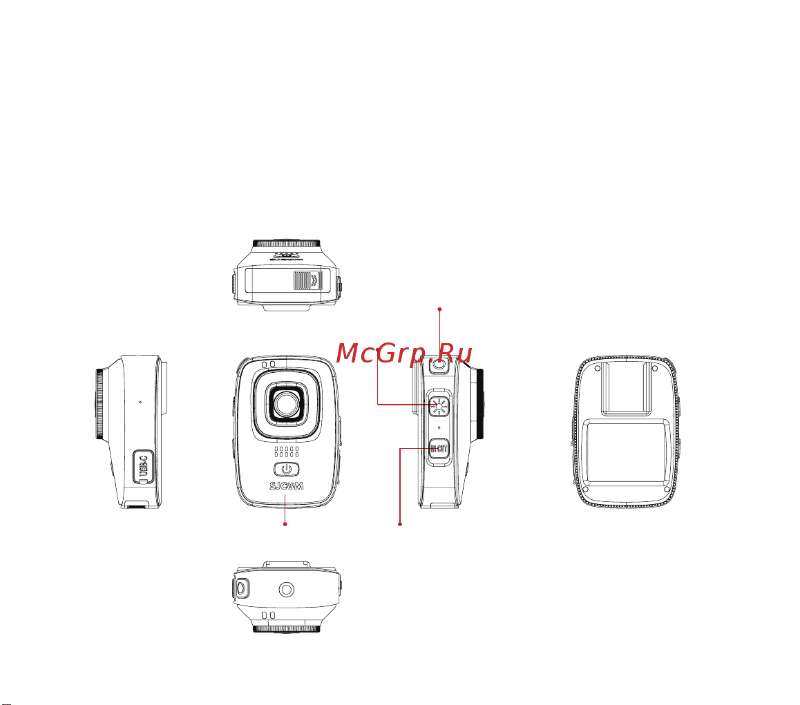 SJCAM A10 [5/13] Схема устройства