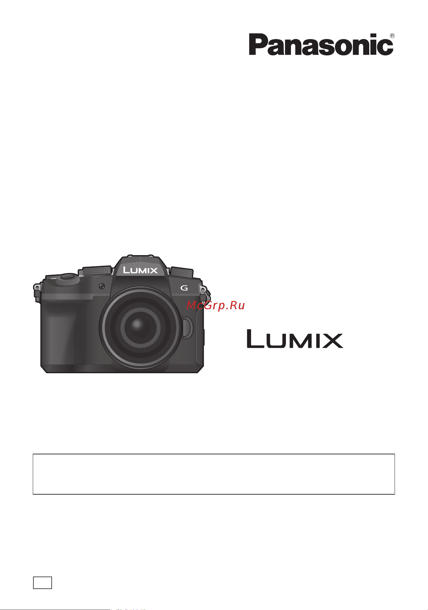 Panasonic DC-G90EE-K Инструкция по эксплуатации онлайн