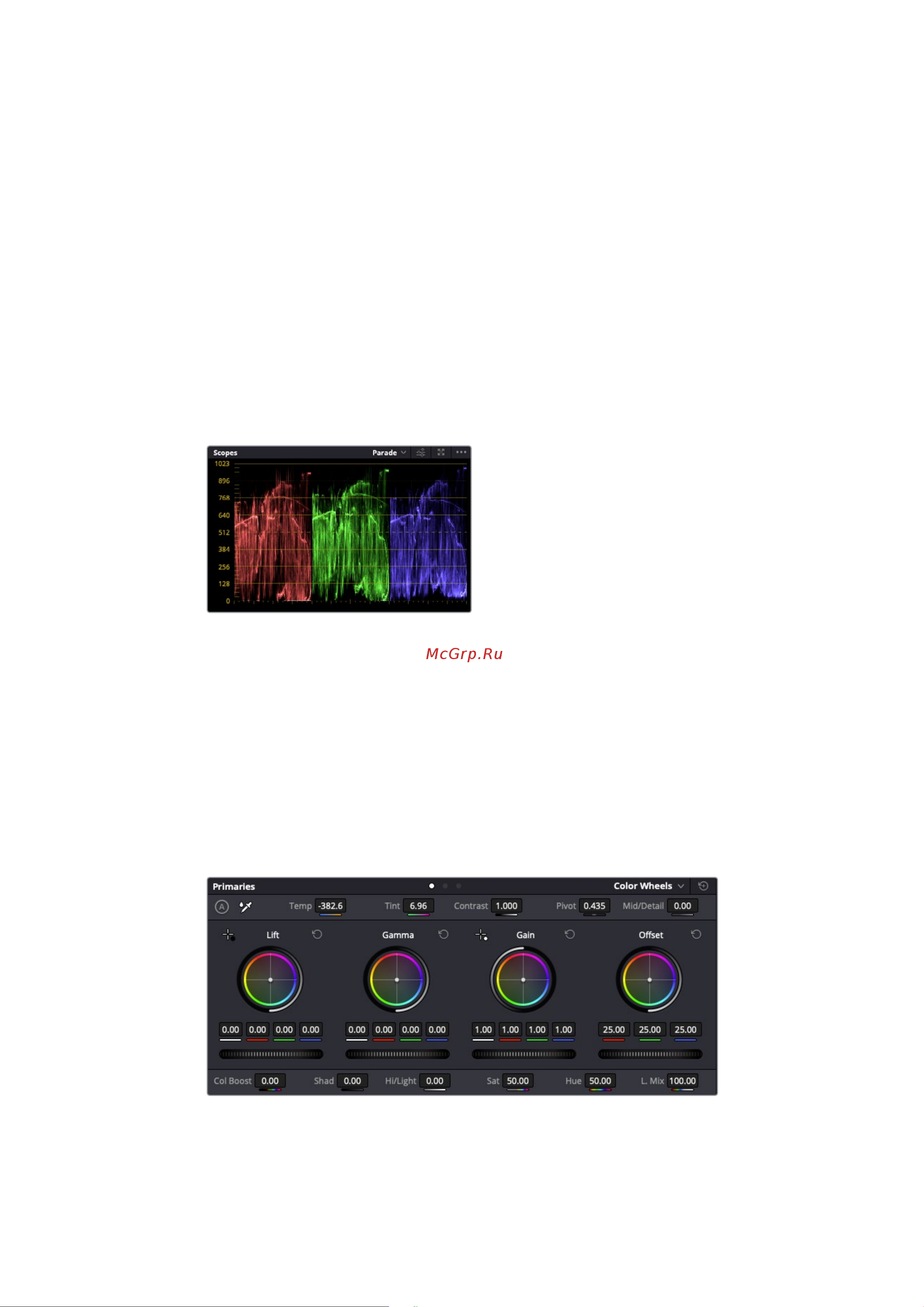 Blackmagic Micro Cinema Camera [1046/1718] 스코프 사용하기