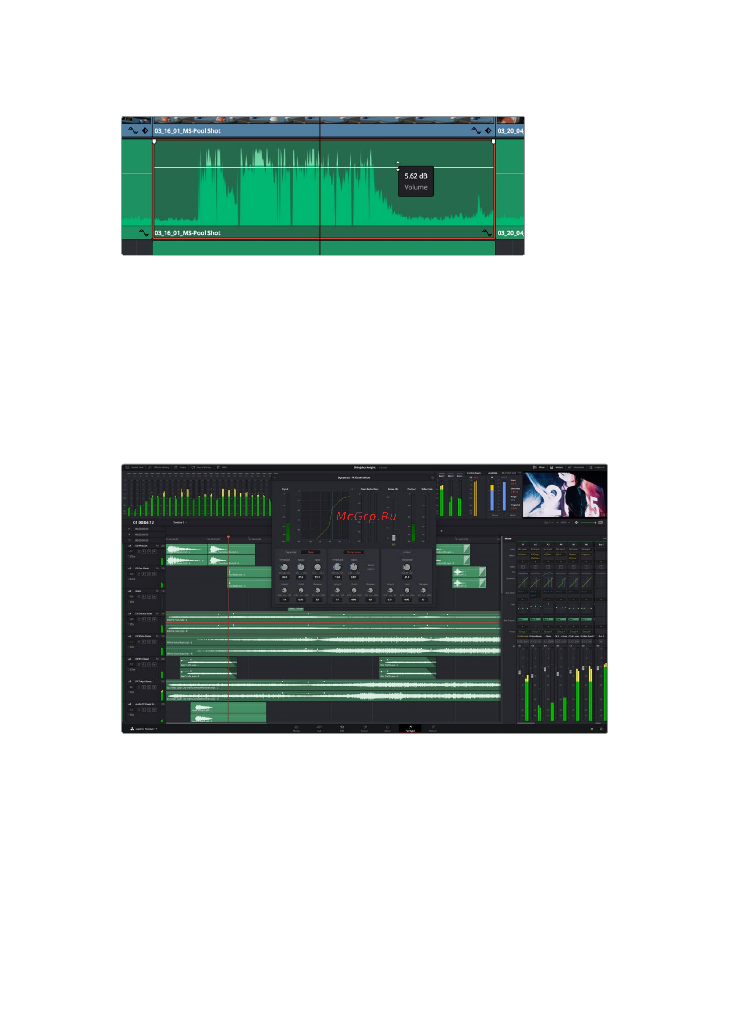 Blackmagic Micro Cinema Camera [1052/1718] Fairlight 페이지