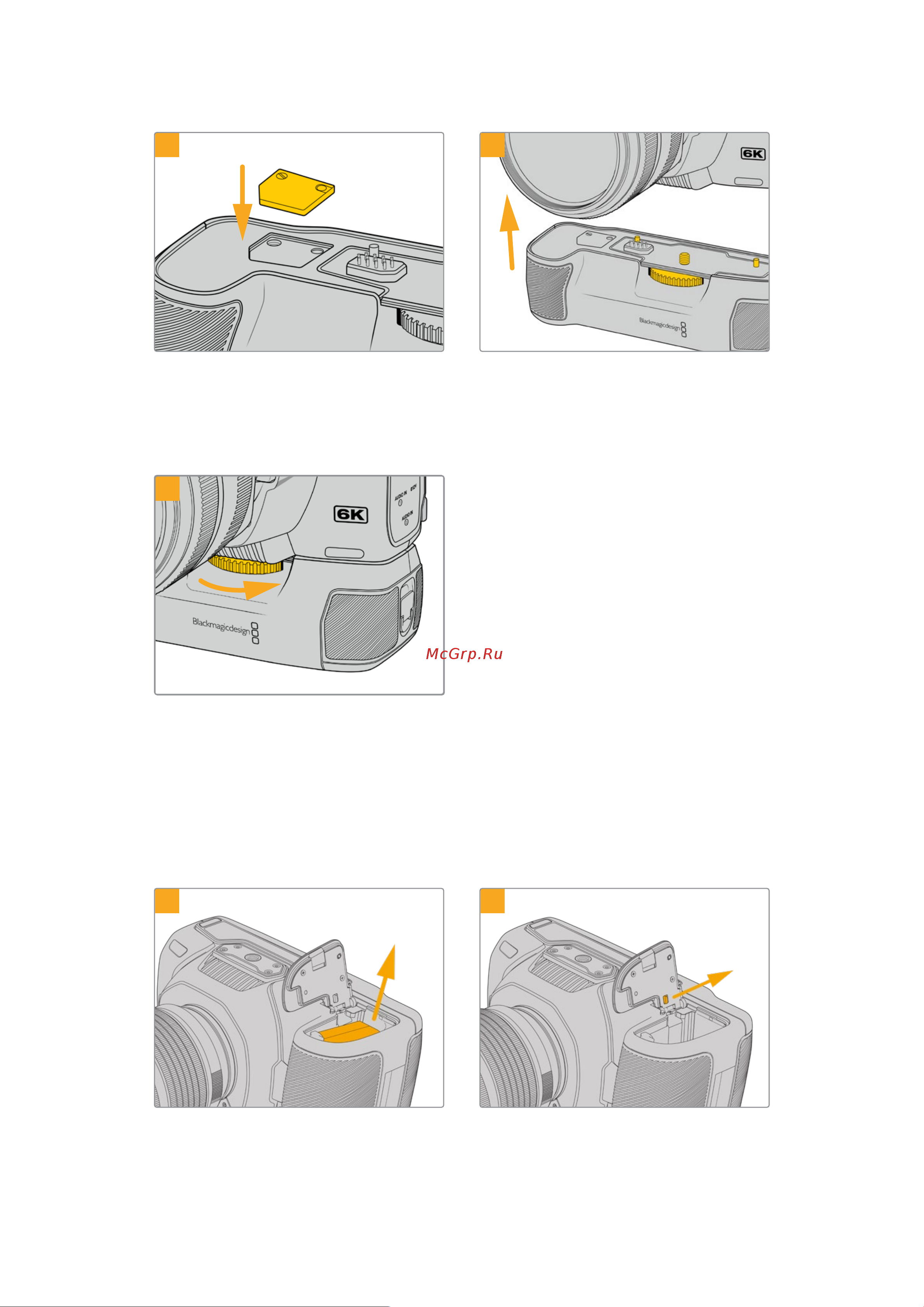 Blackmagic Micro Cinema Camera [1078/1718] Blackmagic pocket camera battery grip 장착하기