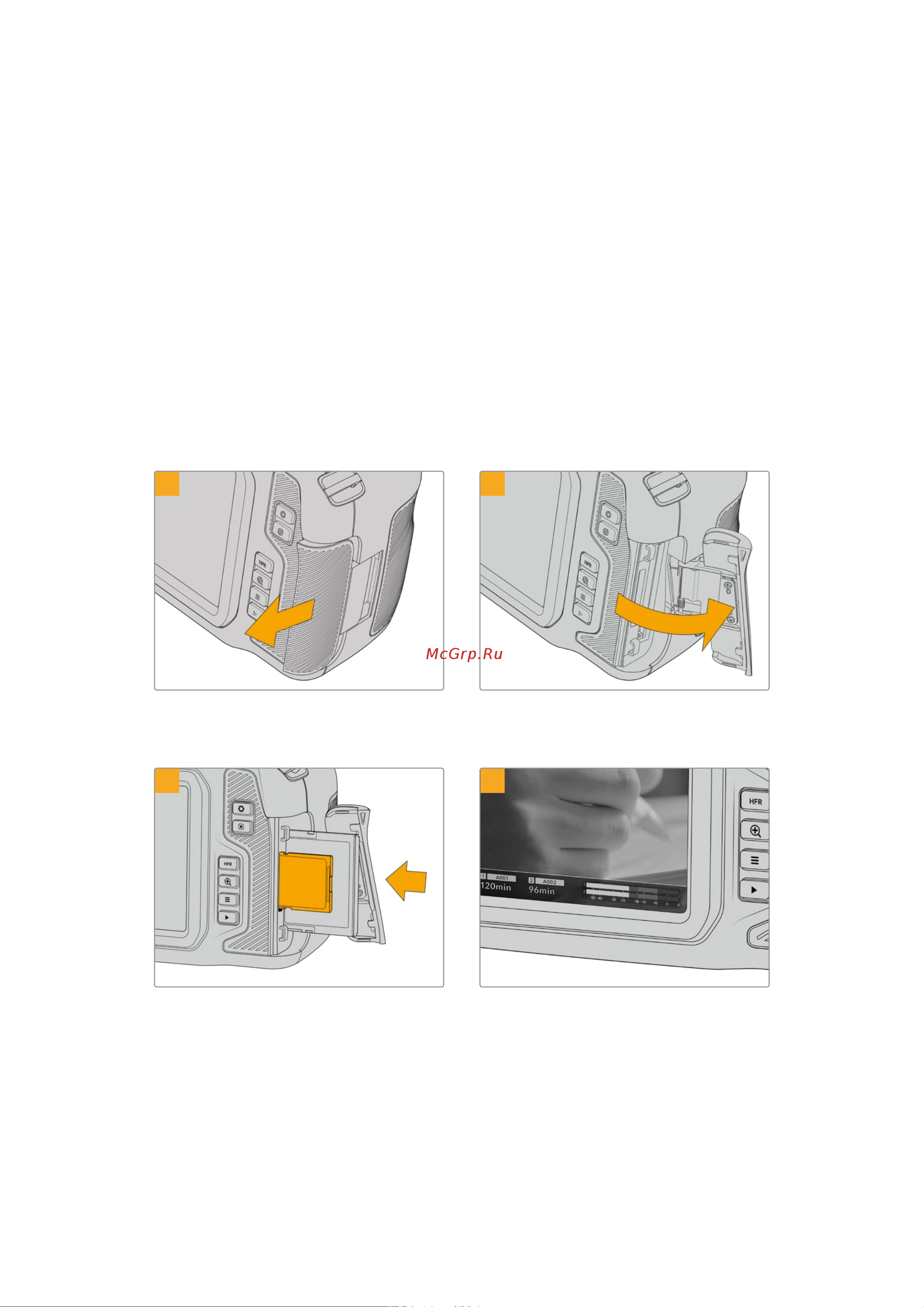 Blackmagic Micro Cinema Camera [1103/1718] Карты sd