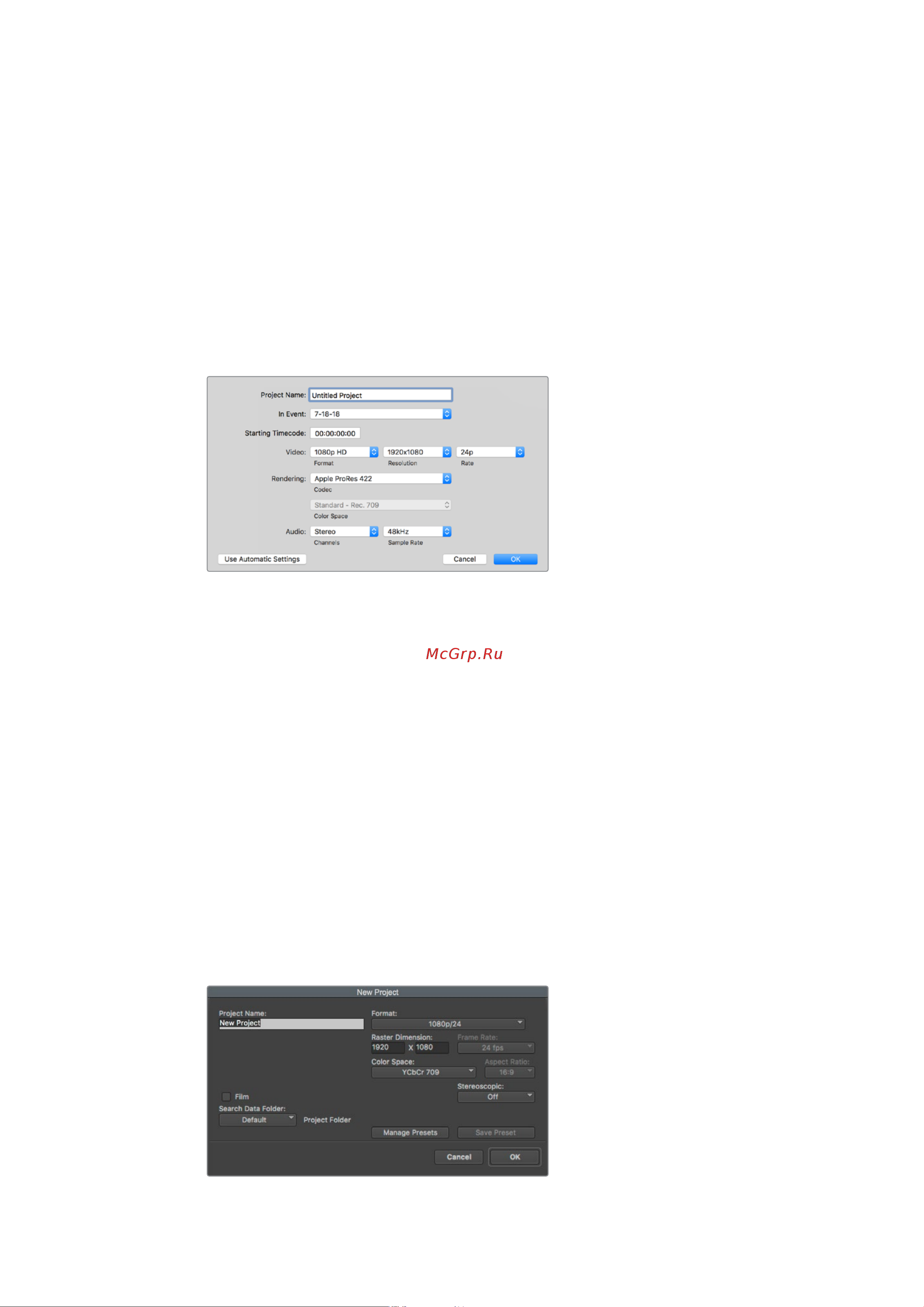 Blackmagic Micro Cinema Camera [1230/1718] Работа с final cut pro x
