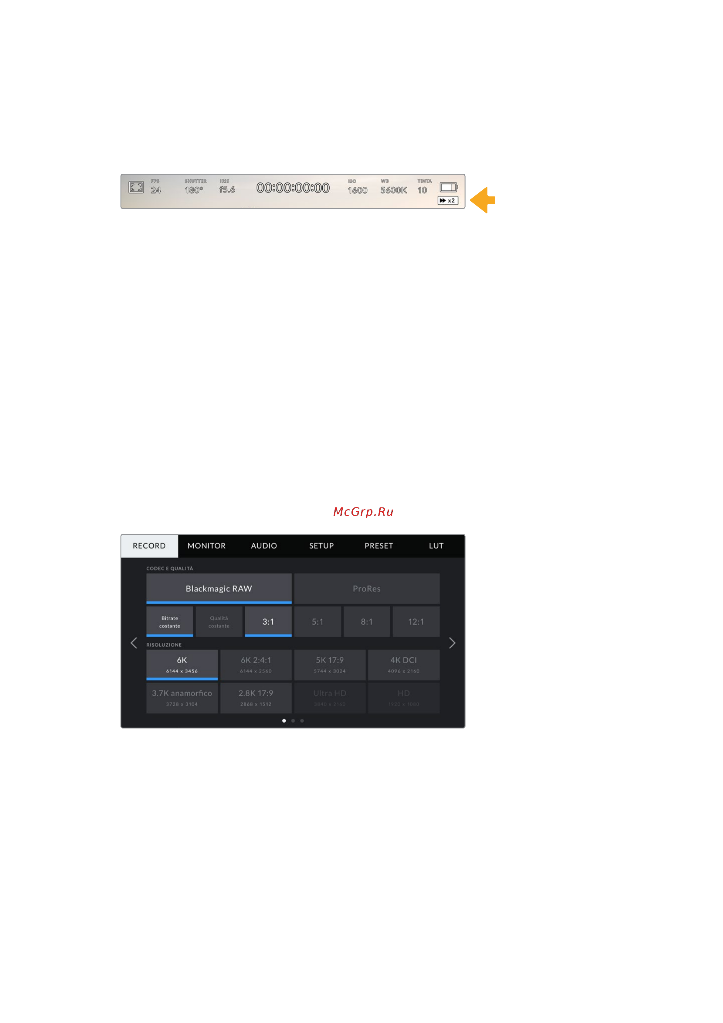 Blackmagic Micro Cinema Camera [1310/1718] Record pagina 1