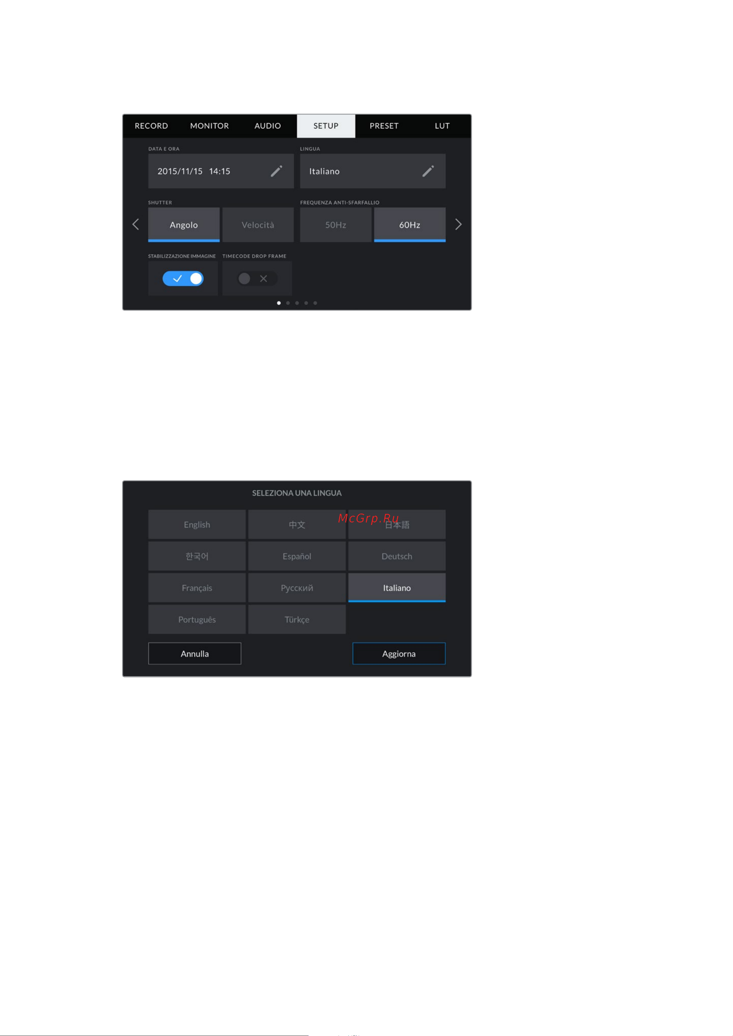 Blackmagic Micro Cinema Camera Инструкция по эксплуатации онлайн [1327/1718] 642536