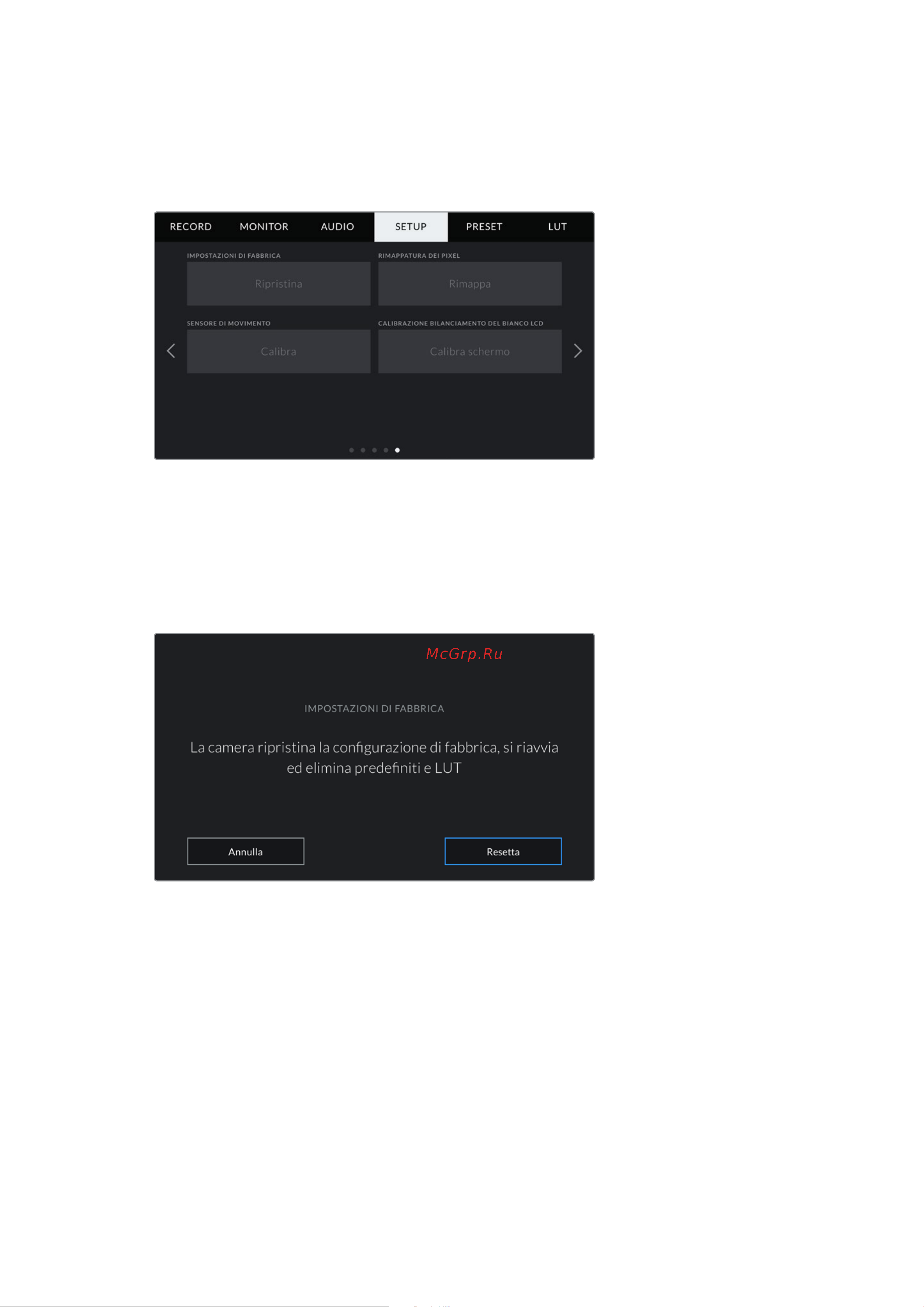 Blackmagic Micro Cinema Camera [1335/1718] Setup pagina 5