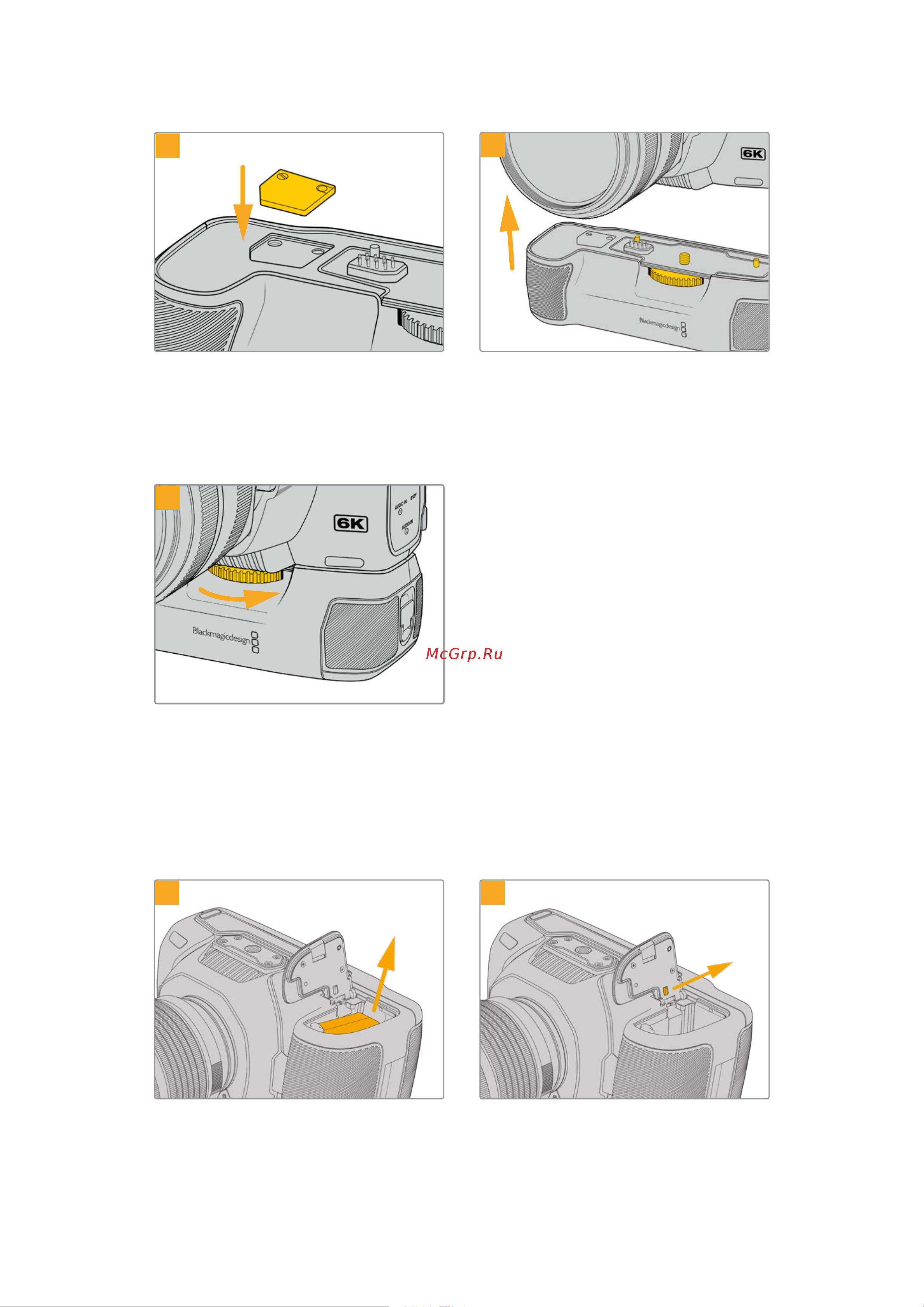 Blackmagic Micro Cinema Camera [1390/1718] Montare blackmagic pocket camera battery pro grip
