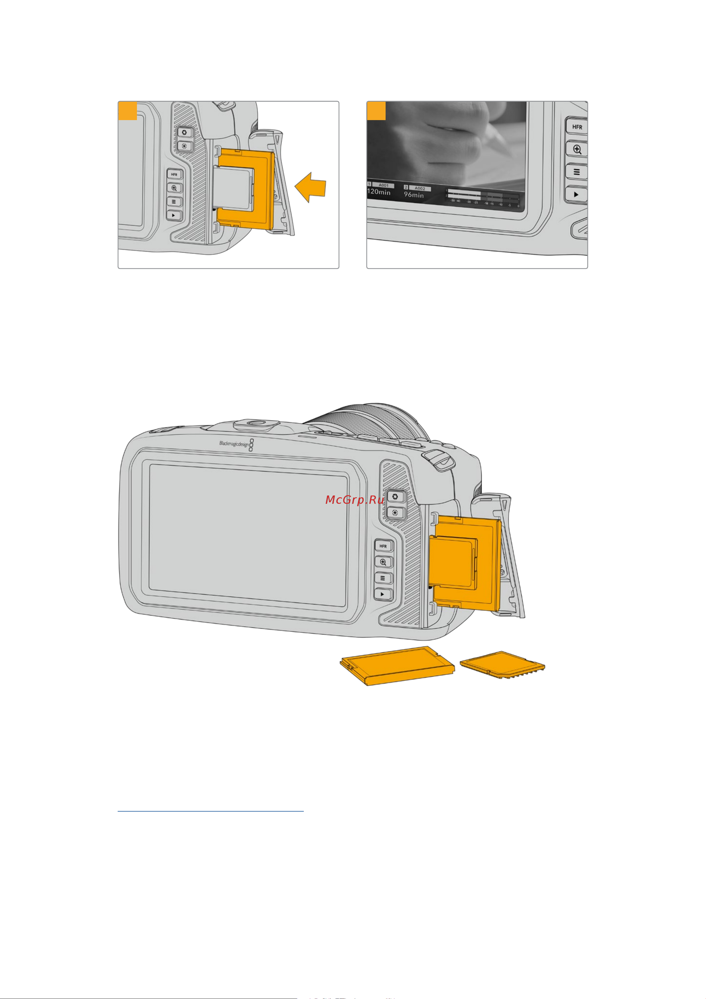 Blackmagic Micro Cinema Camera [1414/1718] Escolher um cartão cfast 2