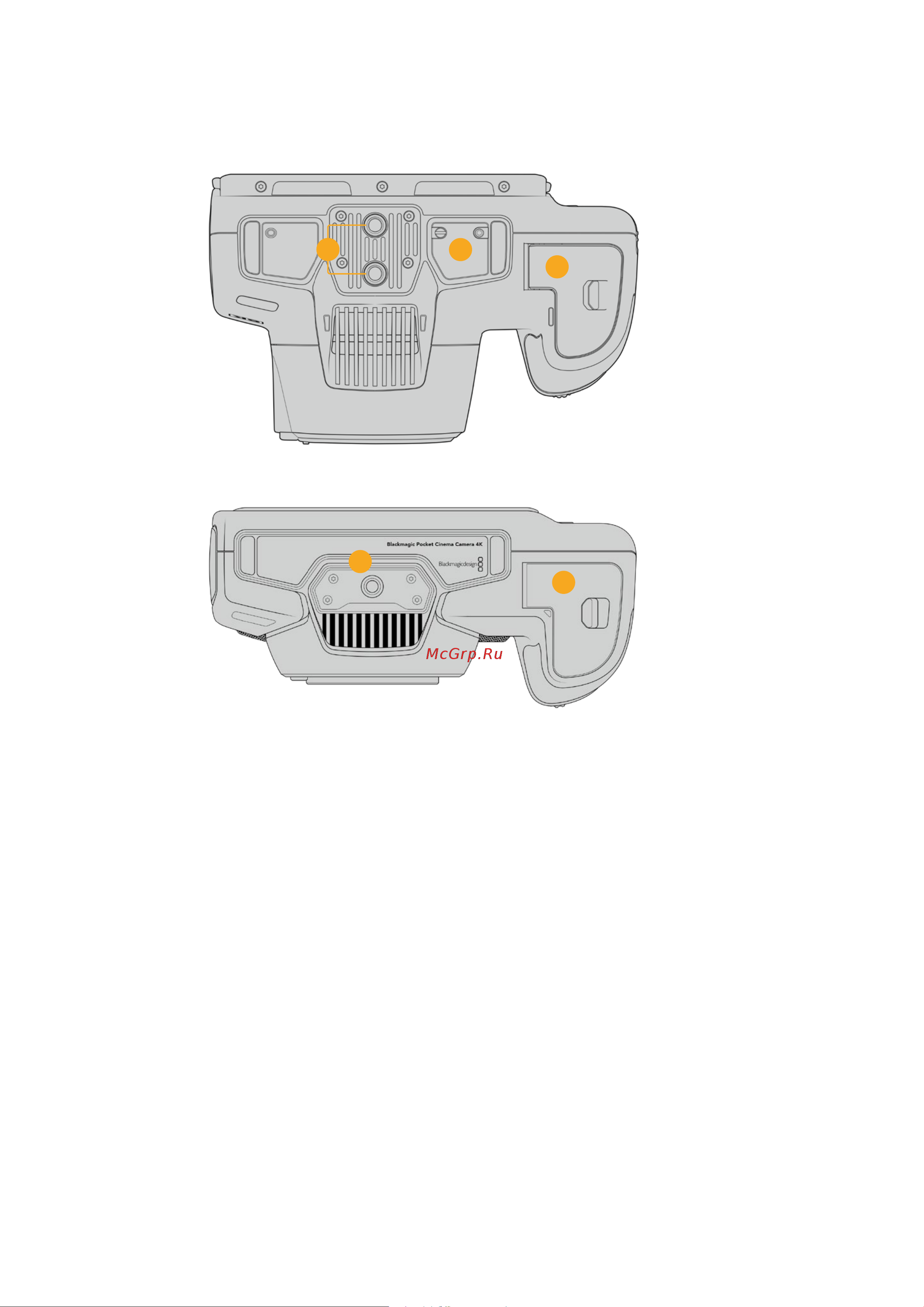 Blackmagic Micro Cinema Camera [1440/1718] Parte inferior