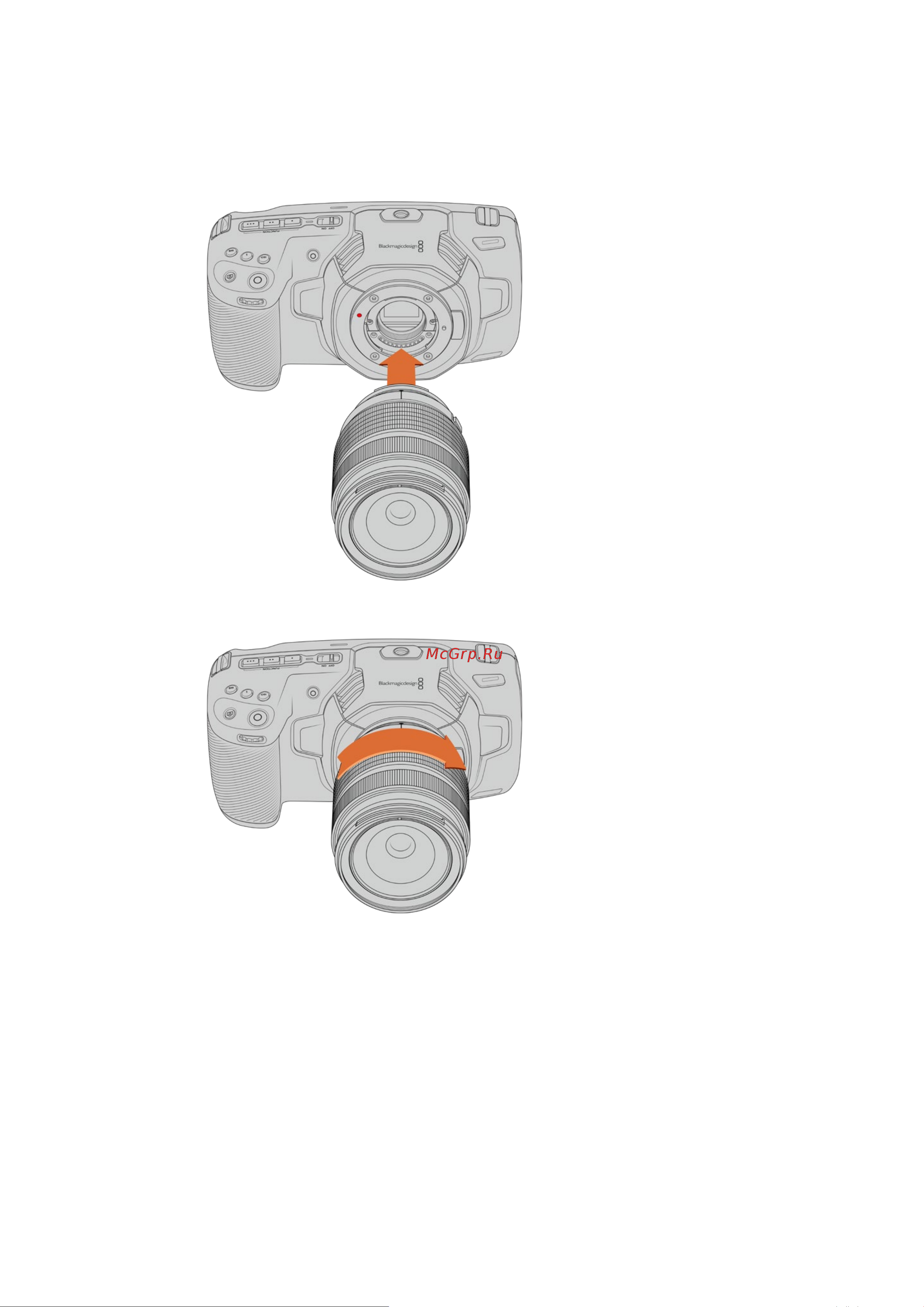 Blackmagic Micro Cinema Camera [162/1718] マウントレンズを取り付ける