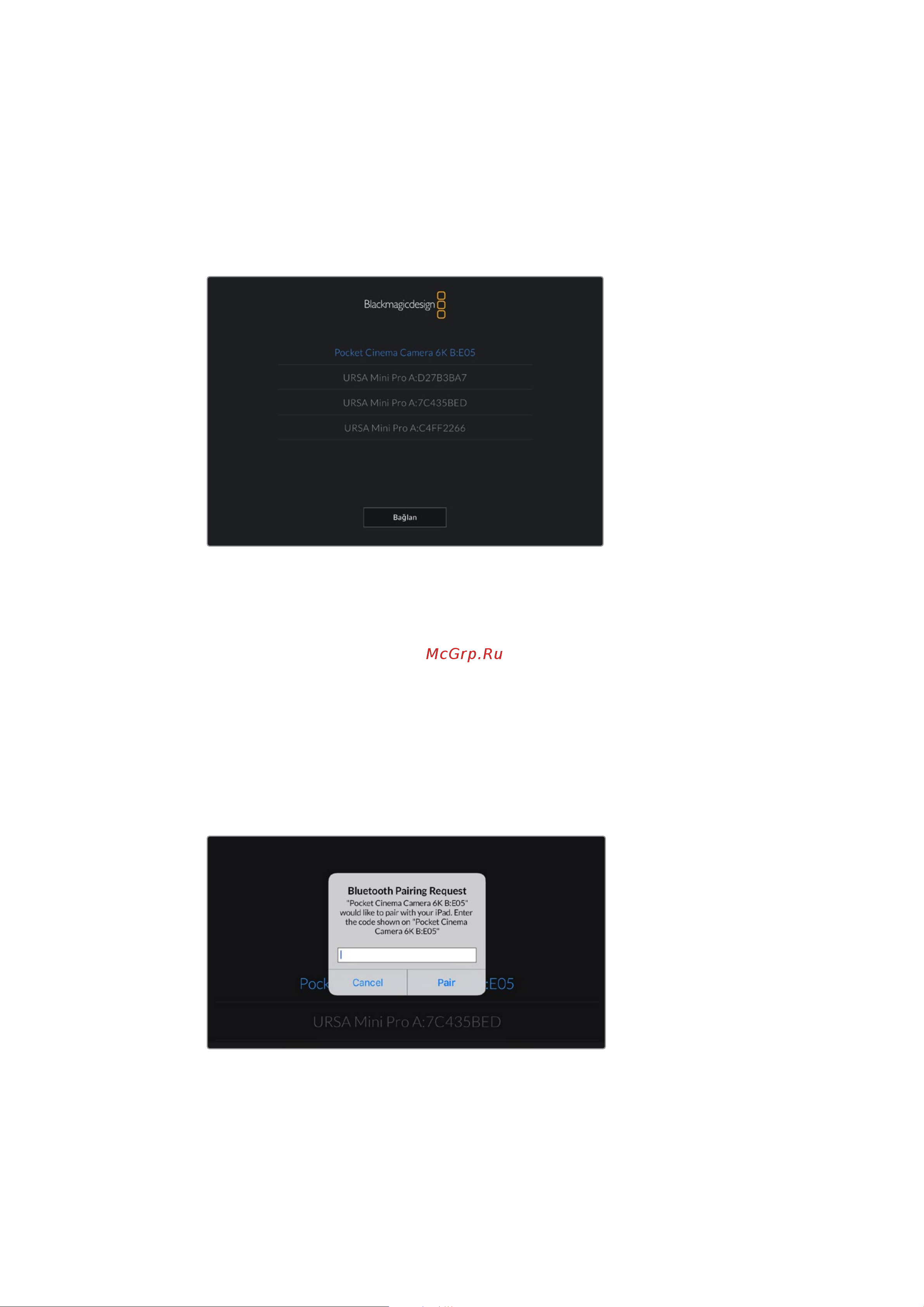 Blackmagic Micro Cinema Camera Инструкция по эксплуатации онлайн [1644/1718] 642536