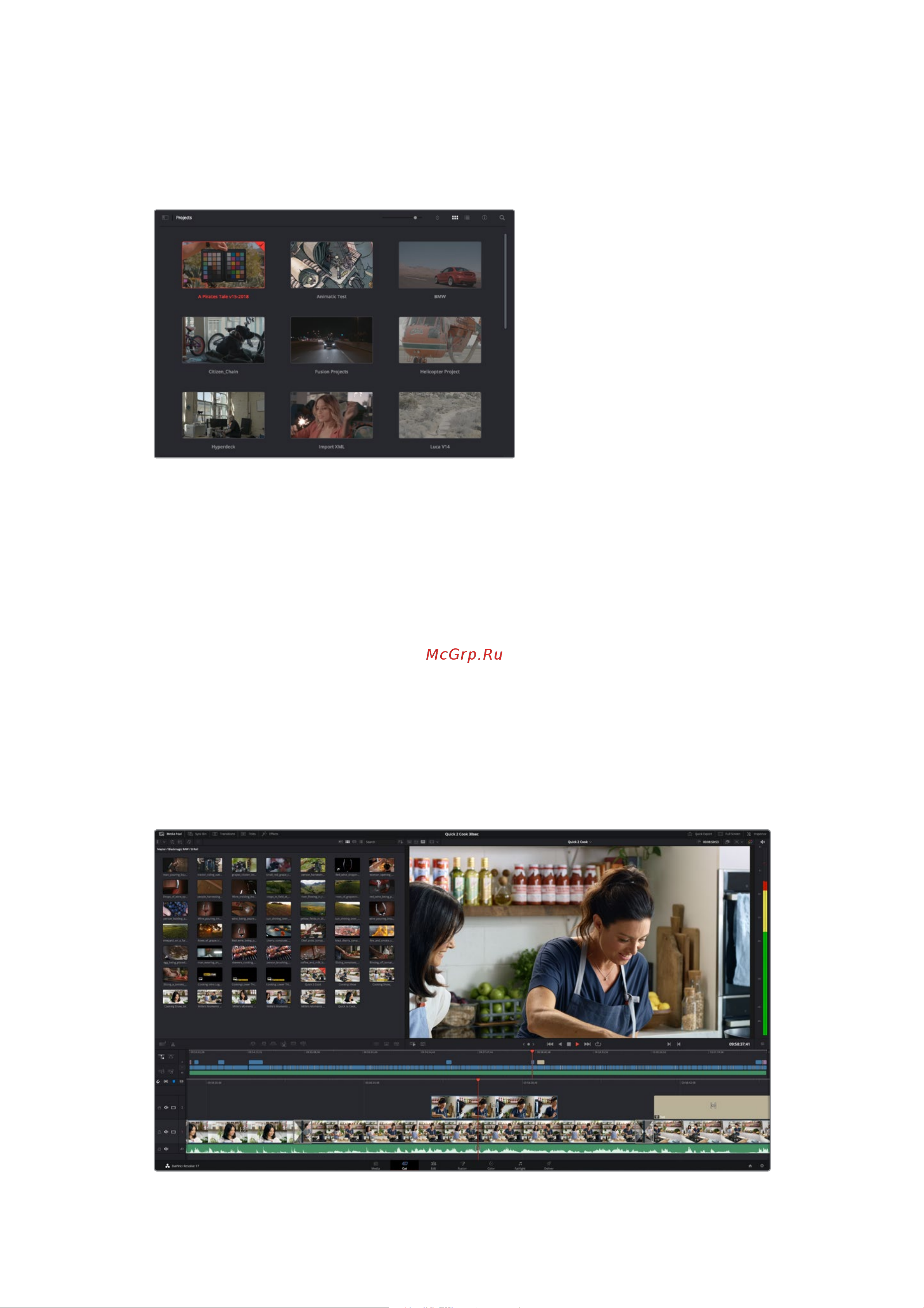 Blackmagic Micro Cinema Camera [1660/1718] Cut hızlı kurgu sayfası ile kurgu