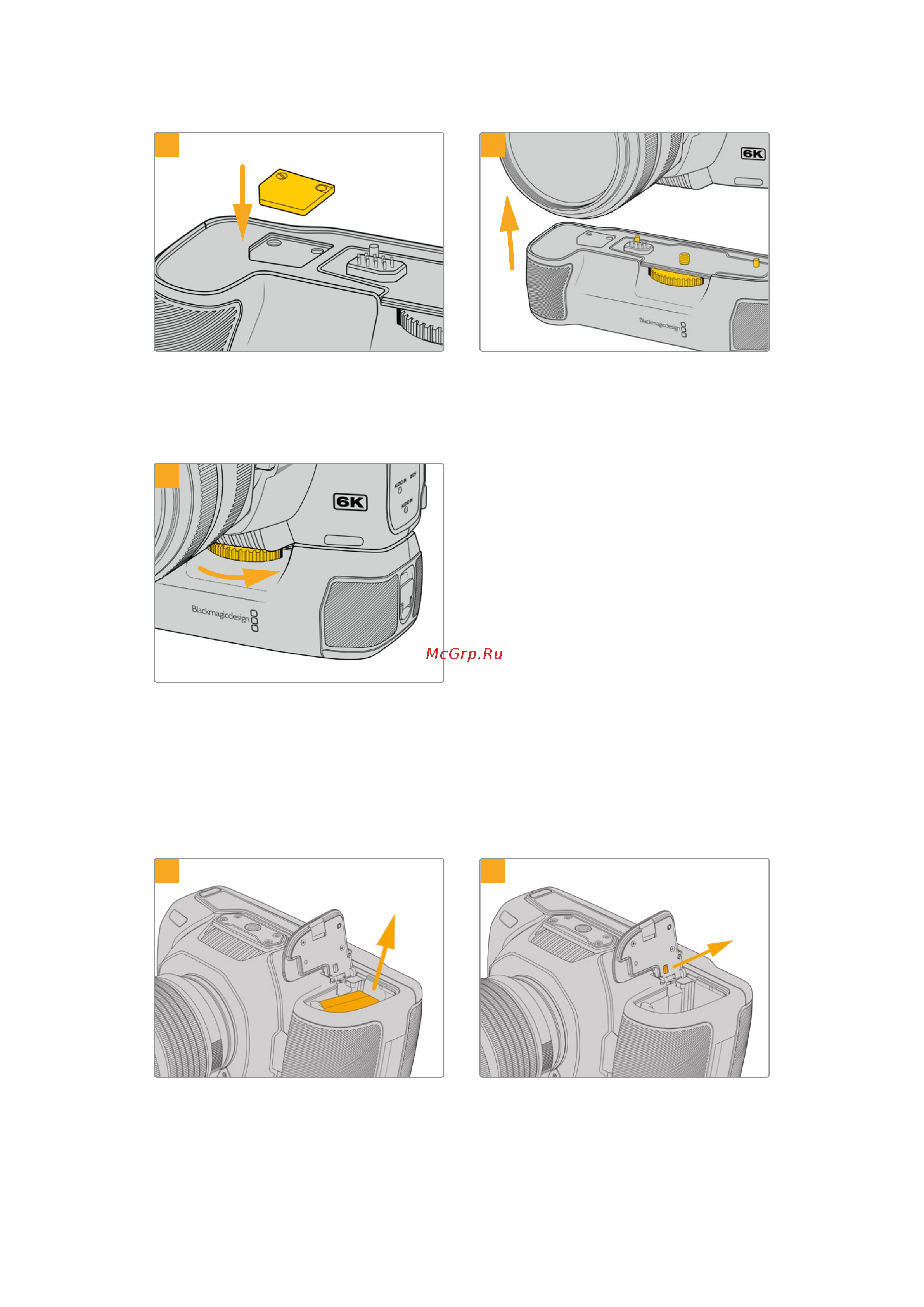 Blackmagic Micro Cinema Camera [1702/1718] Blackmagic pocket camera battery grip in takılması